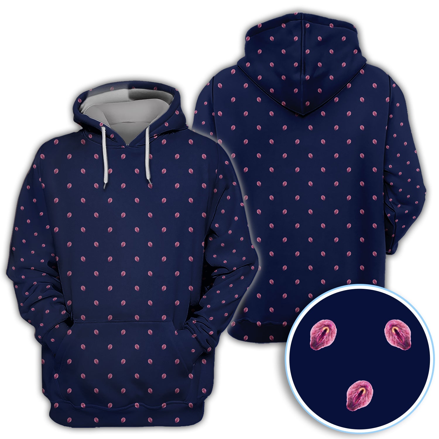 Funny Abstract Pattern Golf Shirt, Crazy Golf Polos For Men, Golf Gift For Golfer