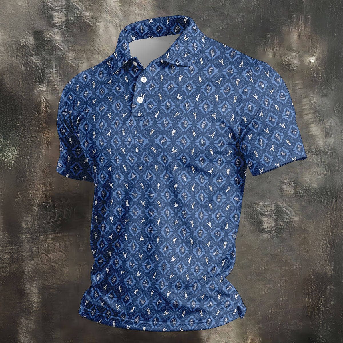 Dirty Funny Adult Humor Men's Funny Golf Shirts, Unique Gift For Golfer, Polo Shirts For Men