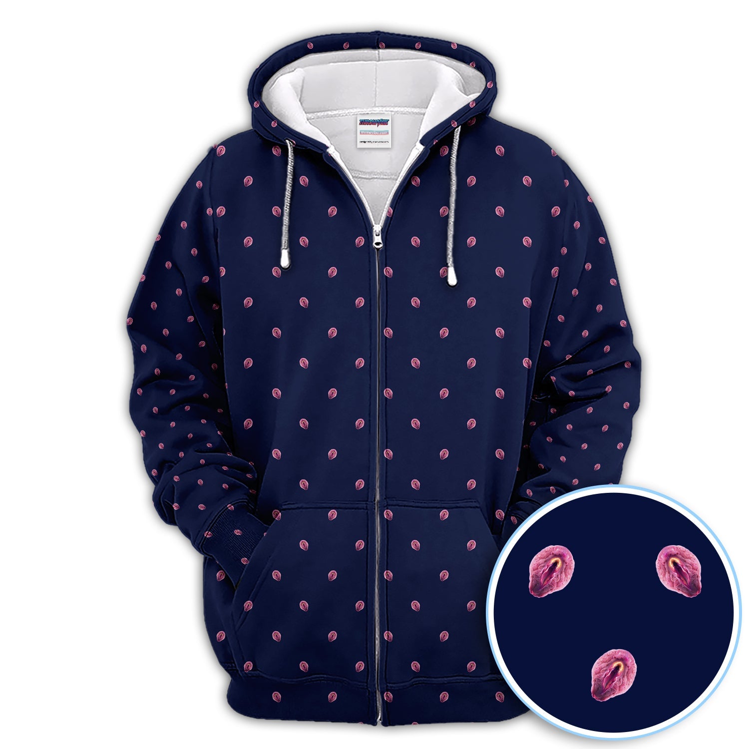 Funny Abstract Pattern Golf Shirt, Crazy Golf Polos For Men, Golf Gift For Golfer