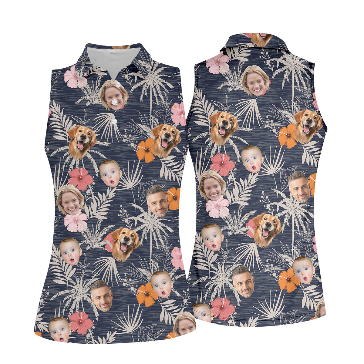 Floral Shirt Women, Hawaiian Shirts With Faces, Womens Hawaiian Golf Shirts, Ladies Golf Shirts