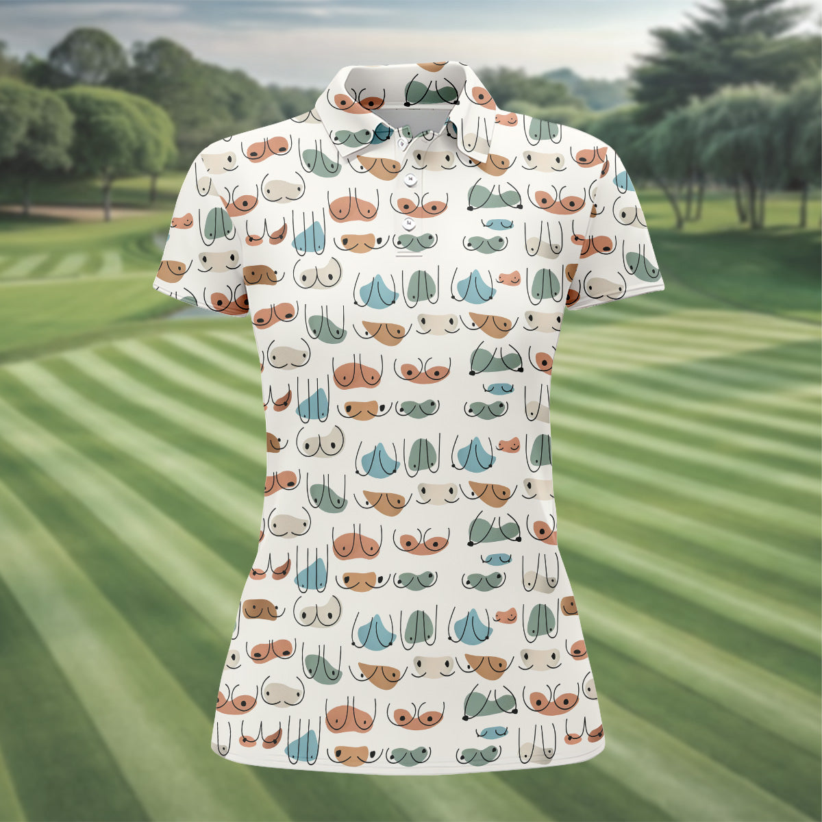 White Golf Shirt, Fun Golf Shirt, Matching Golf Shirts, Funny Golf Shirts Women, Ladies Golf Shirts