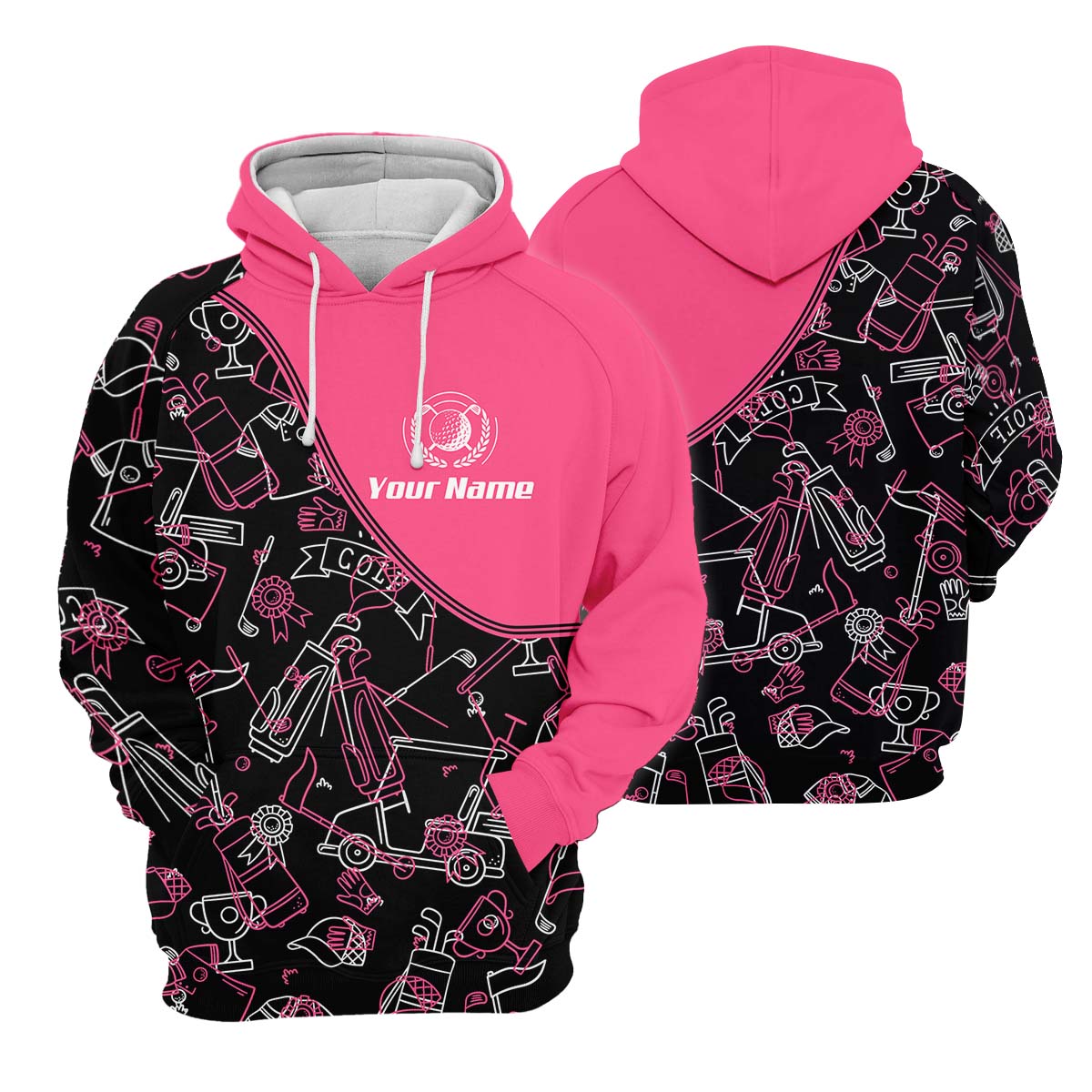 Custom Womens Golf Polo ShirtWomen's Golfing Clothes, Golfing Apparel, Womens Golf Gifts