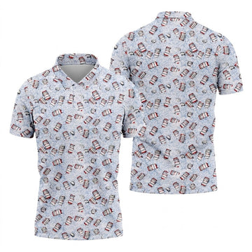 Puttweiser Men's Funny Golf Shirts, Golf And Beer Polo Shirts For Men, Golf Shirts For Men