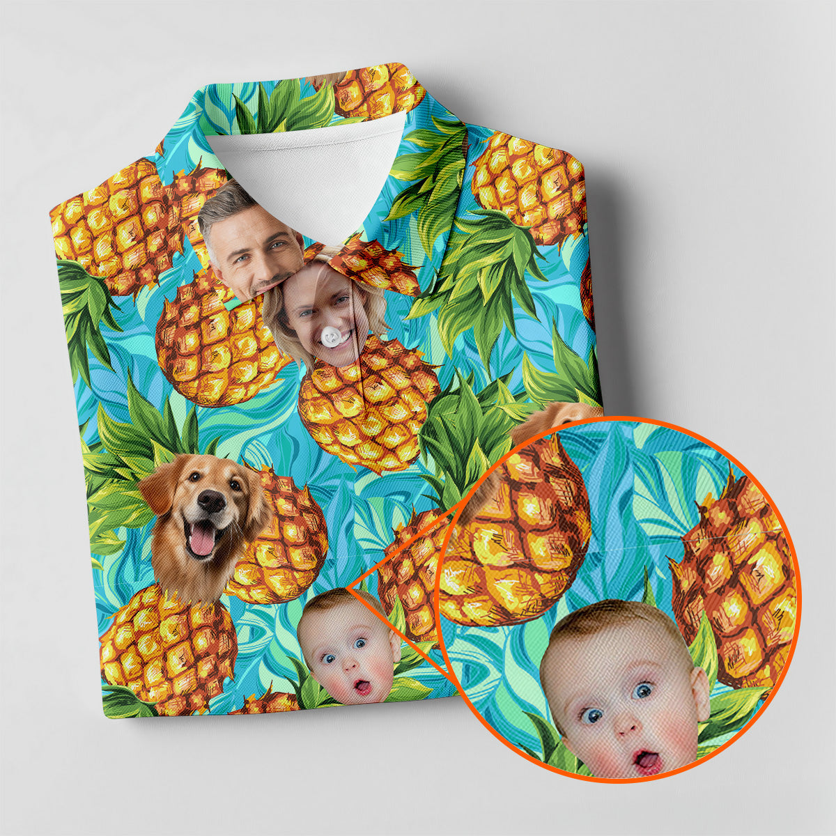 Pineapple Button Up Shirt, Hawaiian Shirts With Faces, Sleeveless Womens Golf Shirts, Ladies Golf Shirts