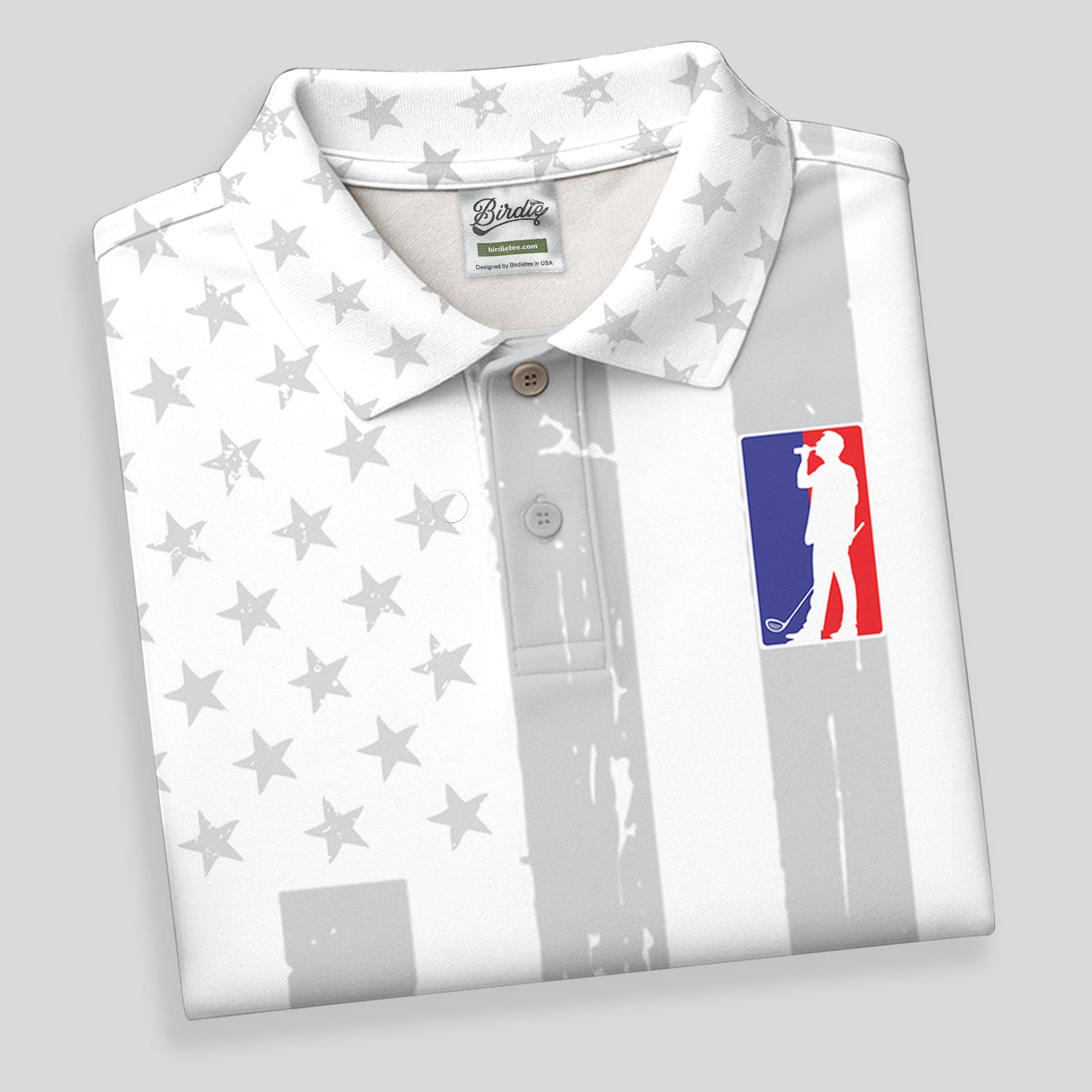 The Game Of Golf American Flag Patriot Women's Golf Shirts, Women's Golf Tops, Ladies Golf Shirt
