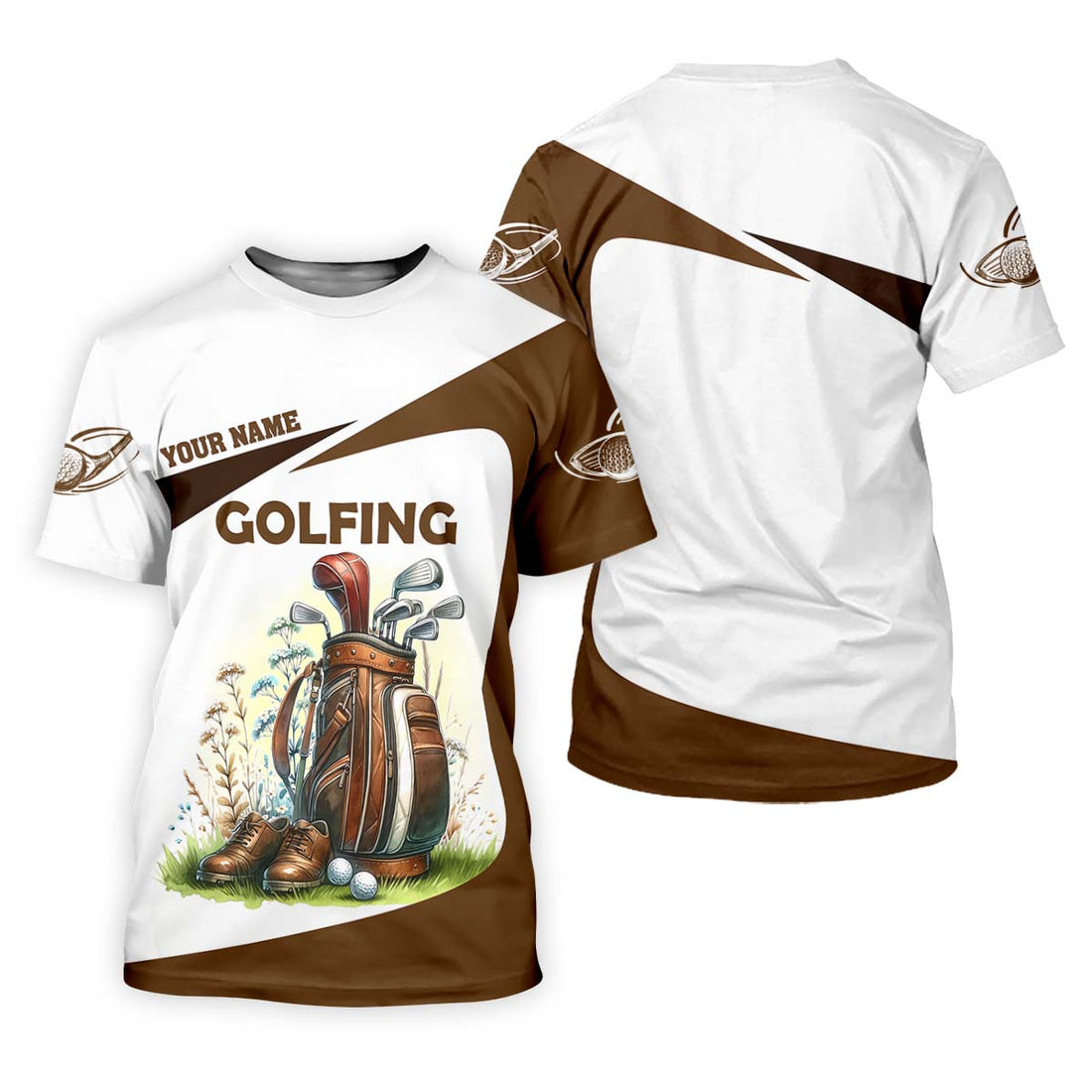 Golfing Fun Womens Golf Shirts, Ladies Sleeveless Tops, Ladies Golf Polos, Cool Golf Gift
