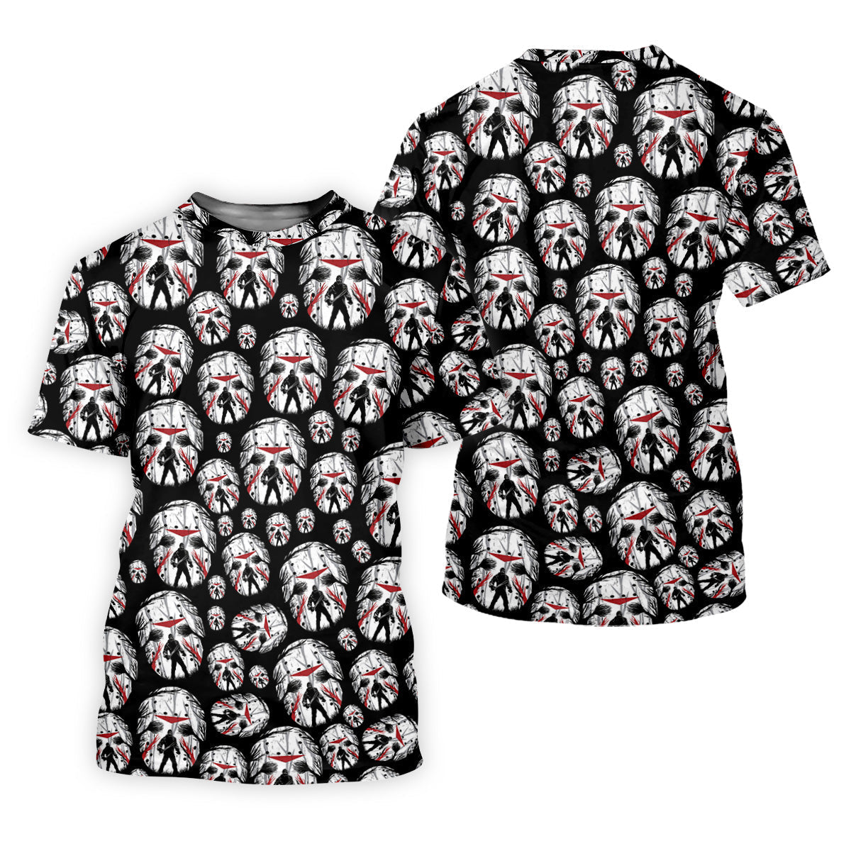 Jason Horror Character Women Golf Shirt, Horror Movie Shirt, Halloween Golf Shirt, Scary Halloween Shirts