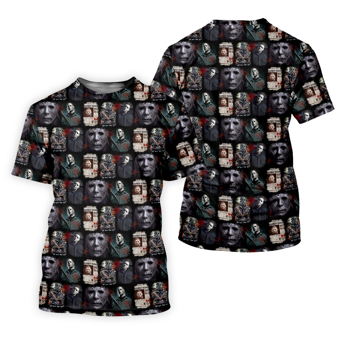 Michael Myers Halloween Funny Golf Shirts Women, Classic Horror Characters Ladies Golf Tops, Horror Movie Shirt