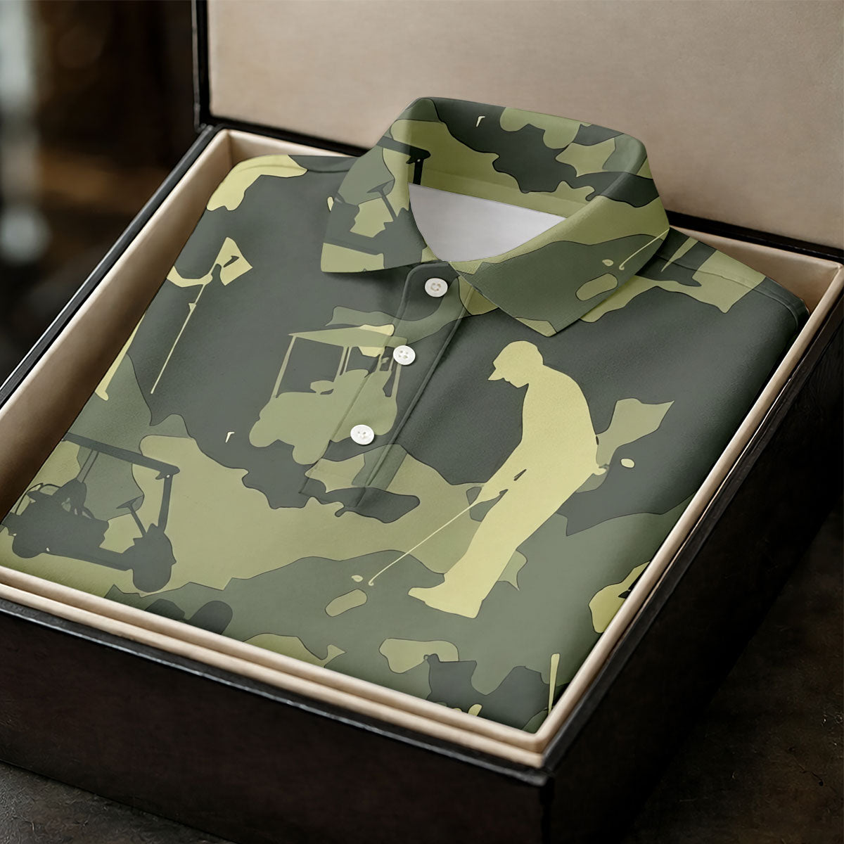Golf Pose Camo Golf Shirt, Ladies Golf Tops, Golf Shirt For Women, Ladies Golf Shirts