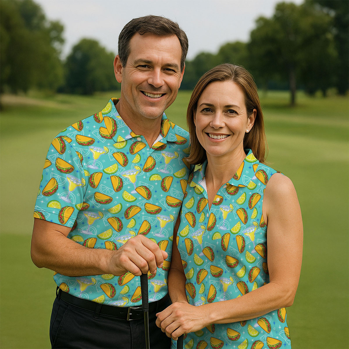 Cocktail Margarita Taco Women's Polo Shirt, Cinco De Mayo Celebration Fiesta Ladies Golf Shirt