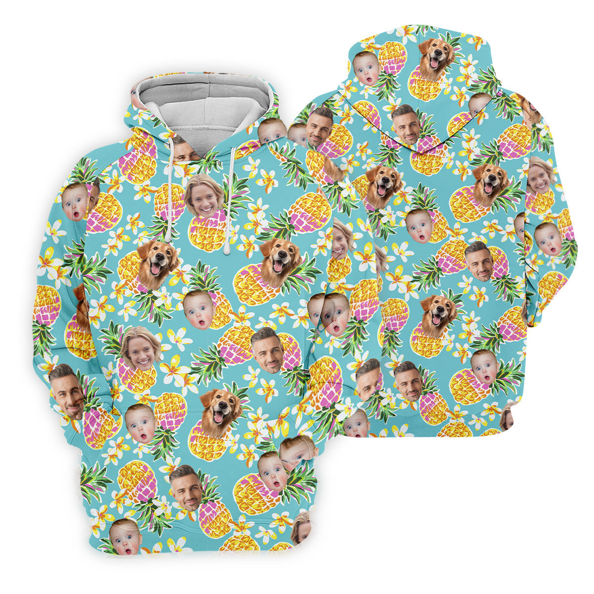 Pineapple Golf Shirts, Floral Shirt Women, Hawaiian Shirts With Faces, Womens Sleeveless Polo