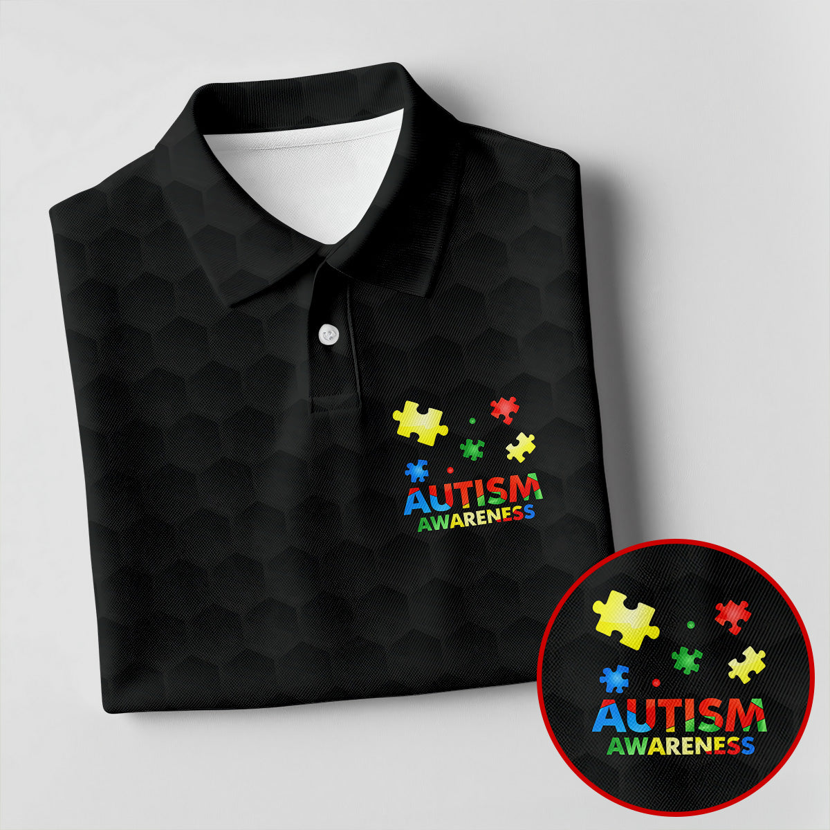 Autism Awareness Always Unique Totally Intelligent Sometimes Mysterious Golf Shirt For Women, Ladies Golf Shirts