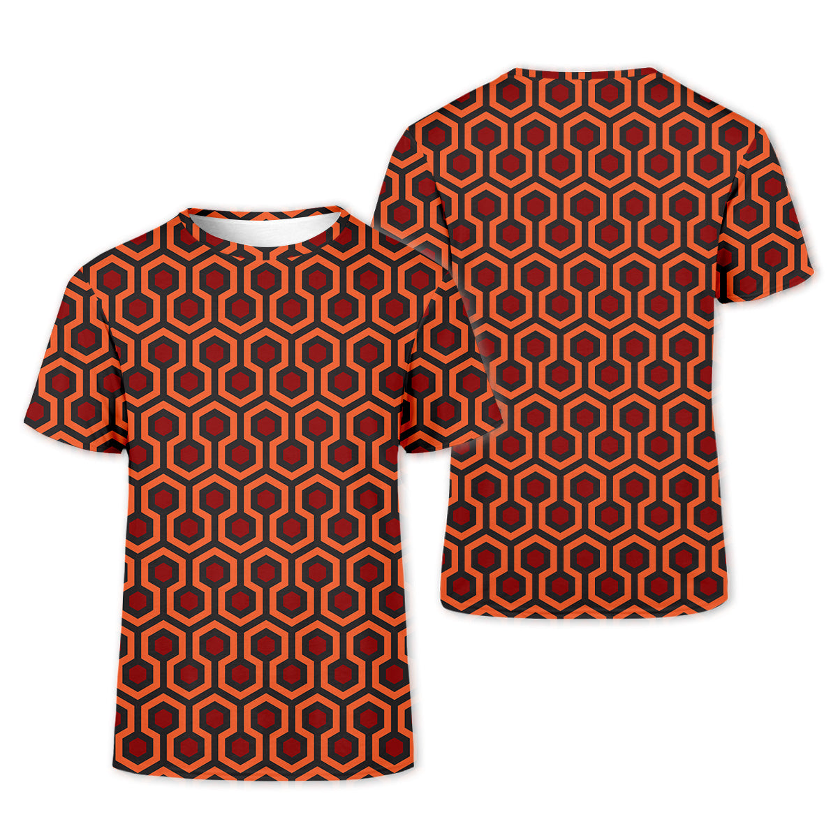 Carpet Pattern In The Shining Ladies Golf Polos, Womens Sleeveless Polo, Matching Golf Shirts