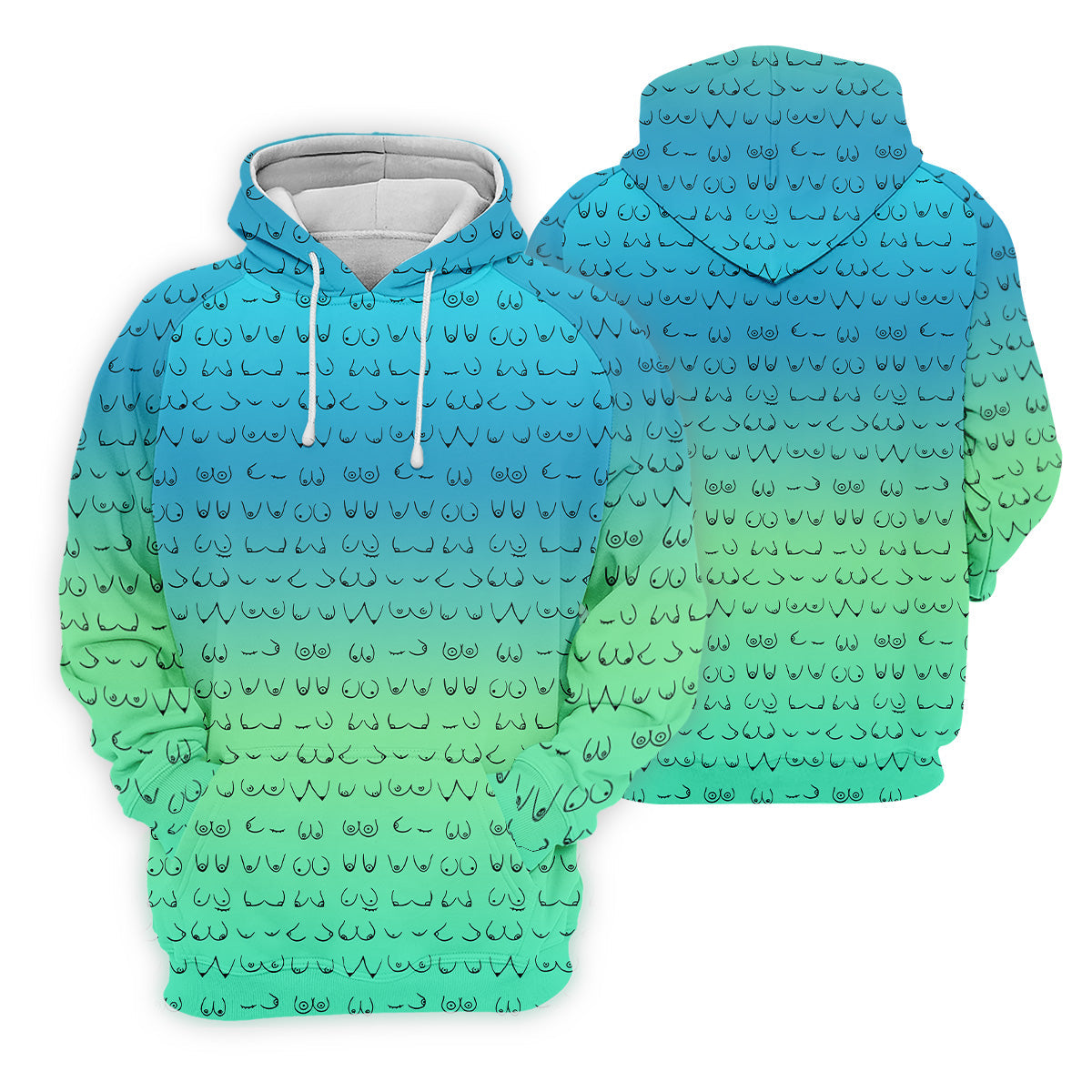 Blue Ombre Funny Golf Shirts Women, Ladies Golf Shirts, Womens Golf Tops, Ladies Golf Polos