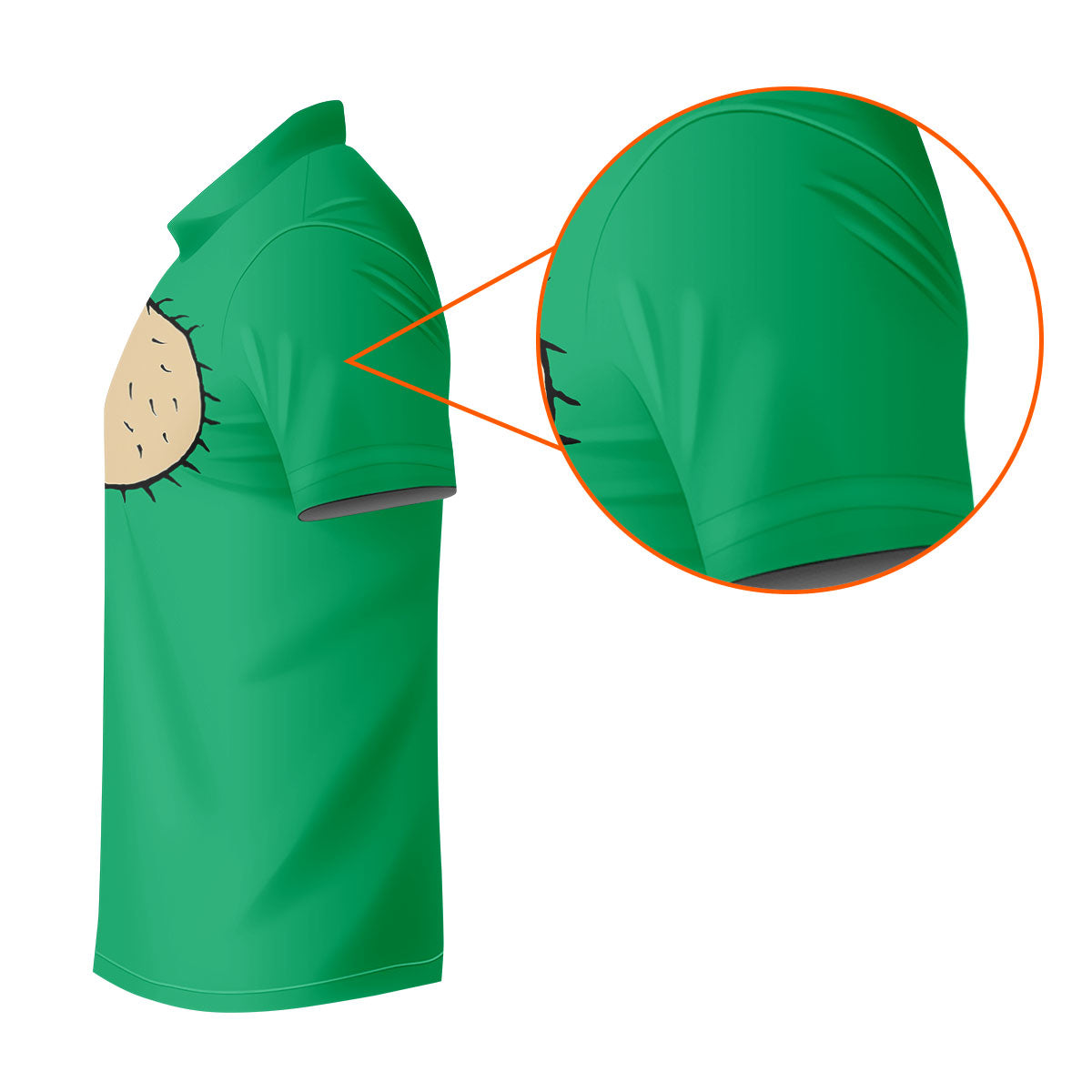 Green Funny Dickhead Faux Chest Golf Shirt, Women’s Golf Polo, Ladies Golf Top