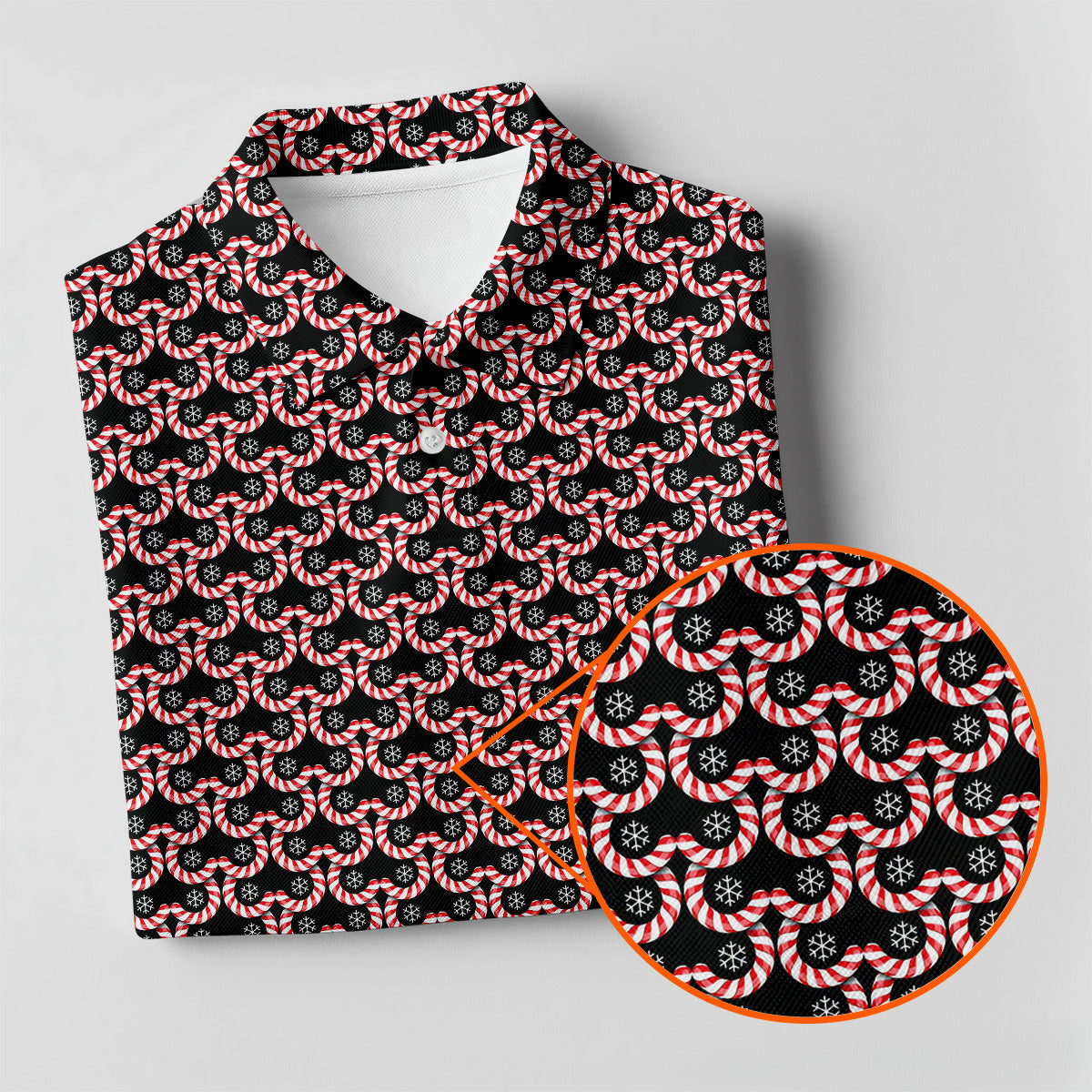 Christmas Snowflake Pattern Golf Shirt, Women Golf Top, Ladies Sleeveless Tops, Women's Golf Shirts