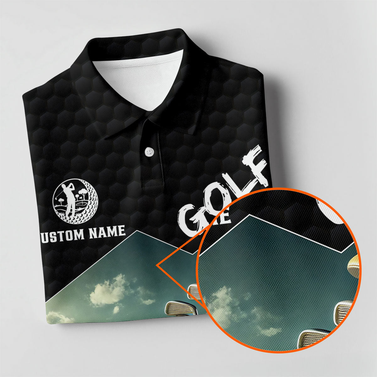 In My Head I'm Playing Golf Funny Golf Shirt, Custom Golf Shirts, Golf Shirt For Women