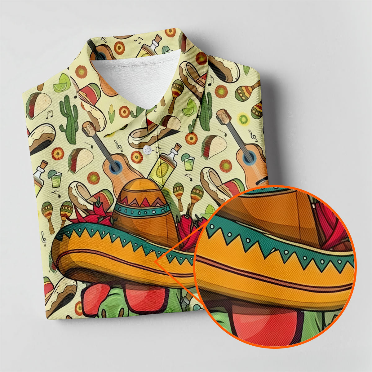 Mexican T-Rex Cinco De Mayo Celebration Funny Golf Shirt, Vibrant Color Golf Shirt For Women