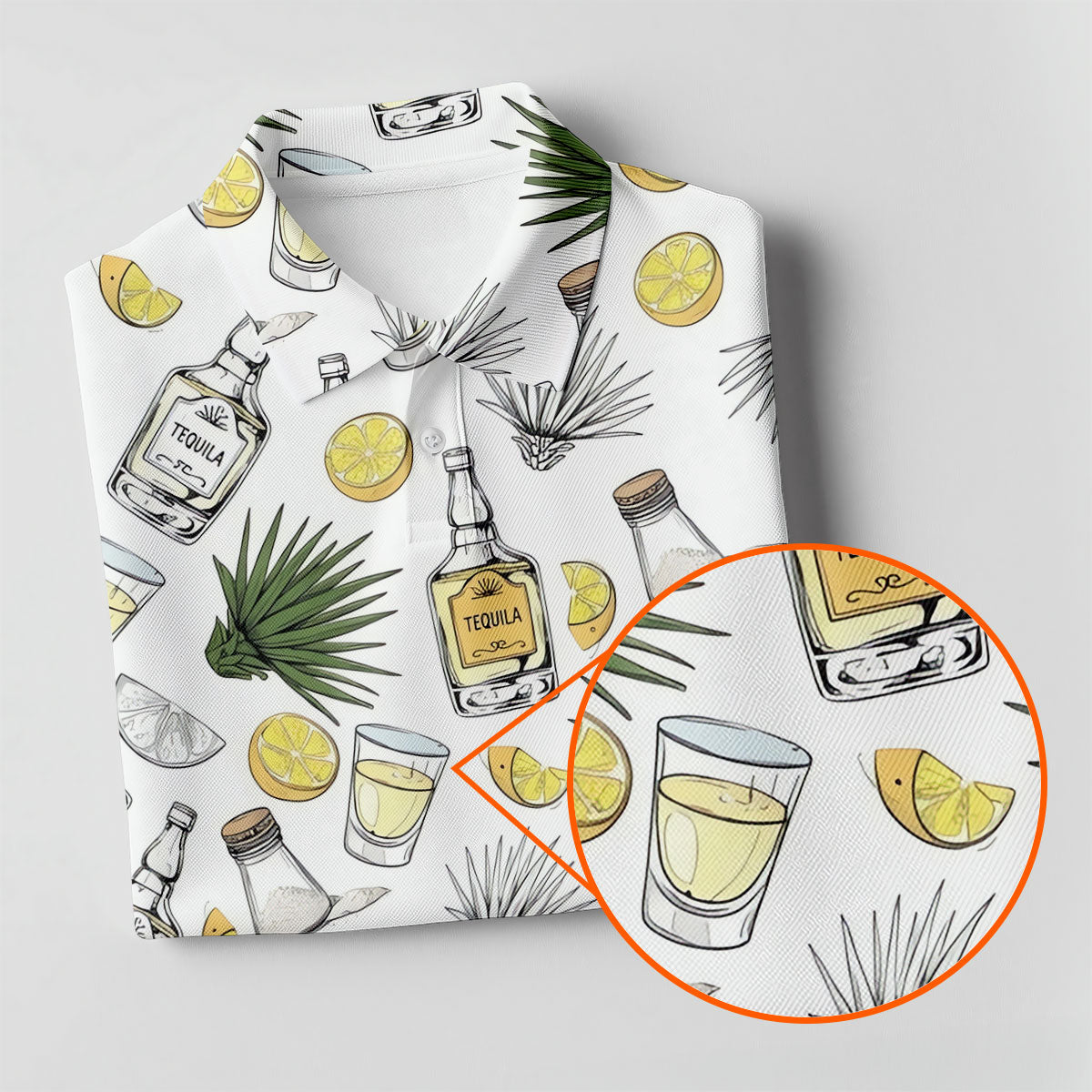Tequila Lime Fiesta Time Ladies Golf Tops, Cinco De Mayo Celebration Golf Shirt For Women