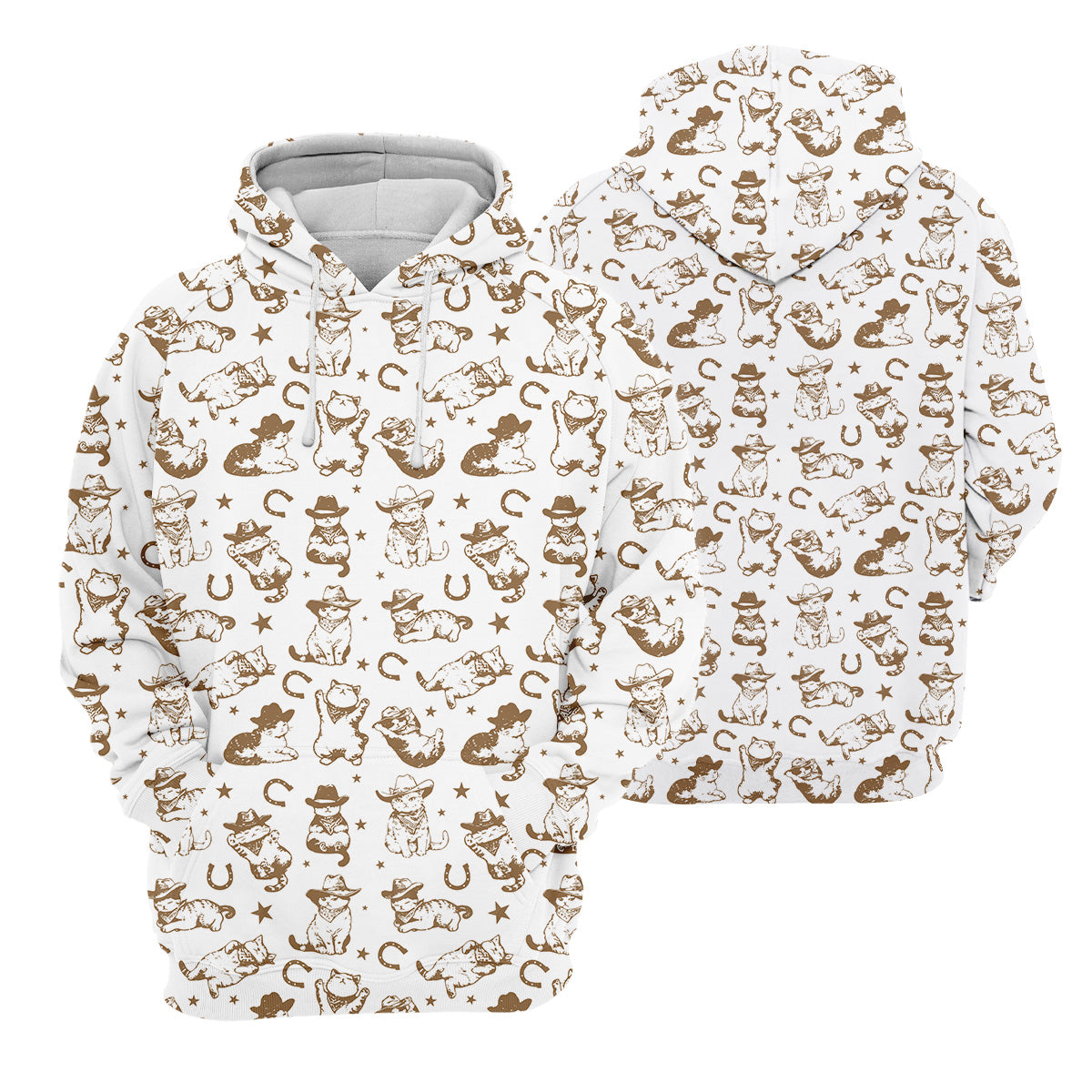 Western Cat Pattern Womens Golf Polo Shirt Ladies Golf Gift Ideas, Ladies Golf Tops, Matching Golf Shirts