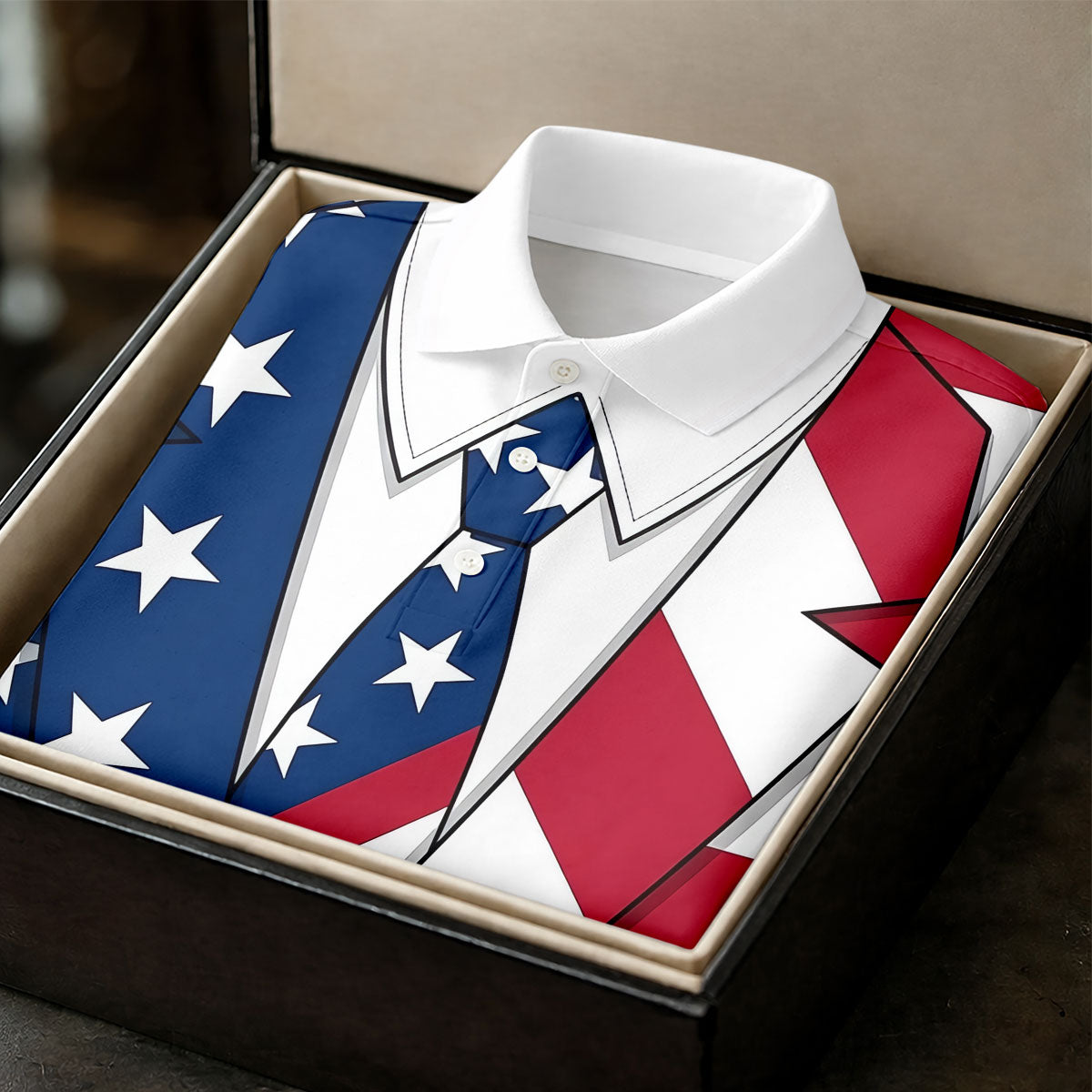 US Flag Costume Patriotic 4th Of July Golf Shirt, 250 Years Golf Shirt For Women