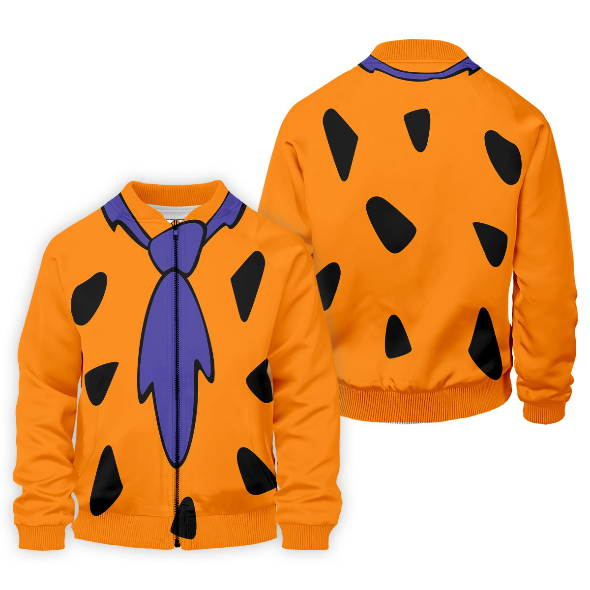 Fred Flintstone Costume Orange Design Hawaiian Golf Shirt, Golf Shirts For Men, Polo Shirts For Men