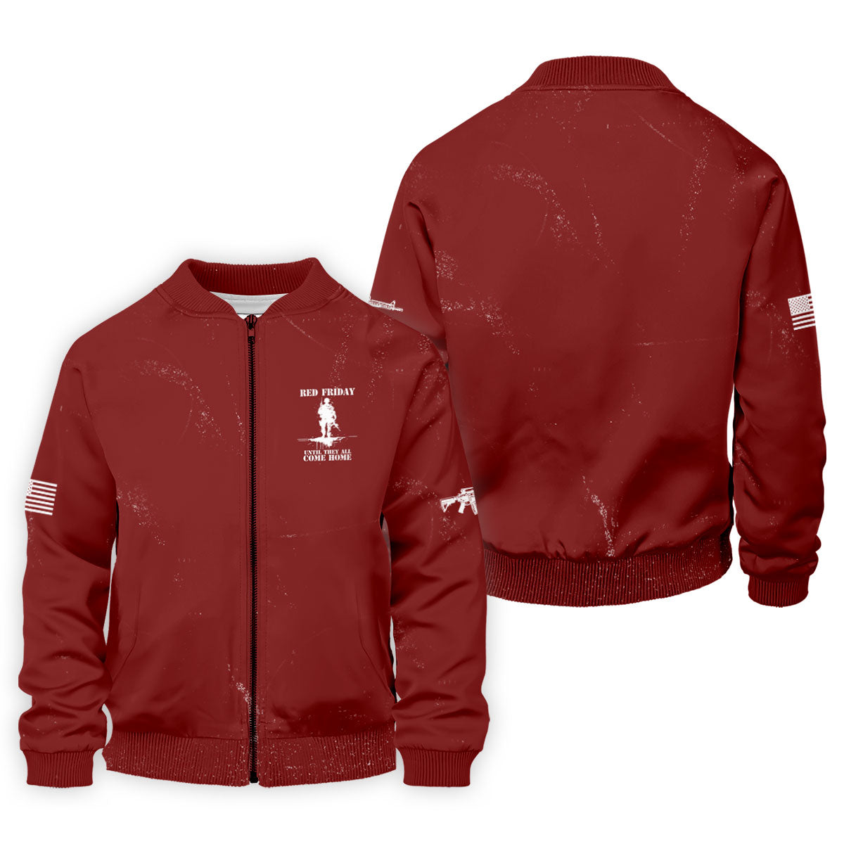 RED Friday Untill They All Come Home Red Golf Shirt, Veteran Memorial 250 Years Polo Shirts For Men