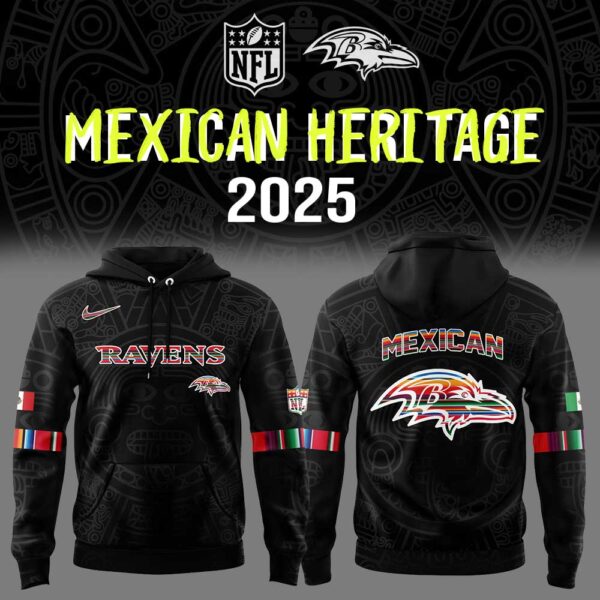 BAL Ravens Mexican Heritage Combo Hoodie