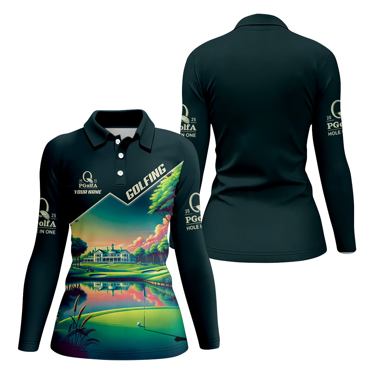 Golf Tournament Shirt, Golf Shirt For Women, Womens Golf Tops, Ladies Golf Shirts