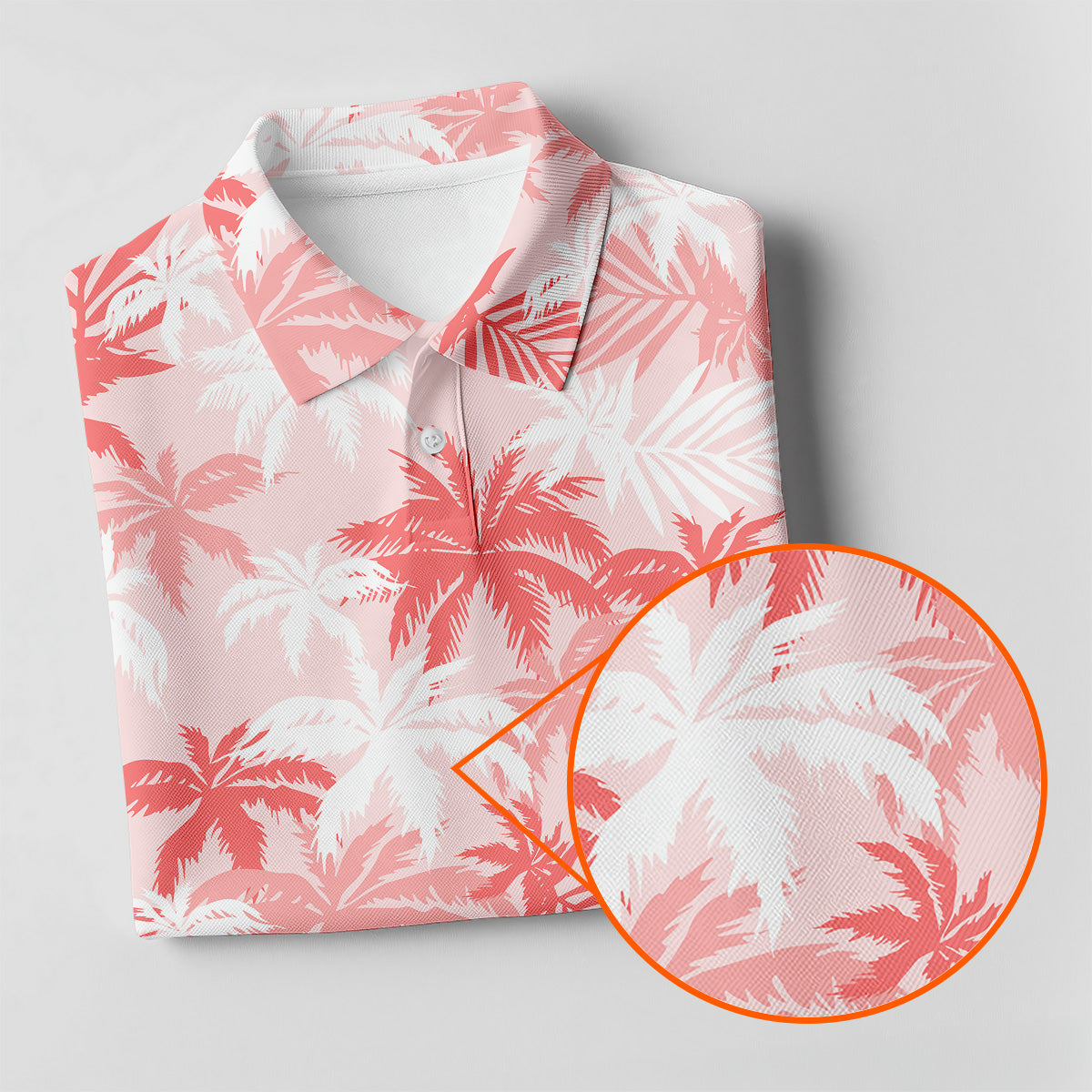 Palm Leaves Print Tropical Pink Women Golf Top, Ladies Sleeveless Tops, Hawaiian Golf Shirts