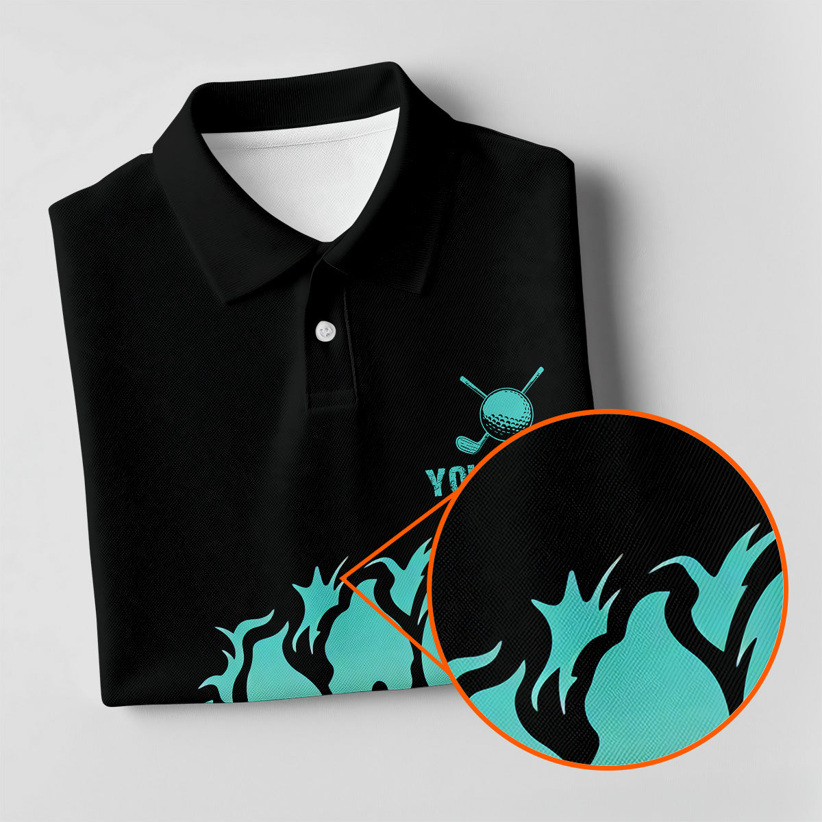 Not All Who Wander Are Lost Bigfoot Custom Golf Shirt, Golf Gifts For Women, Ladies Golf Shirts