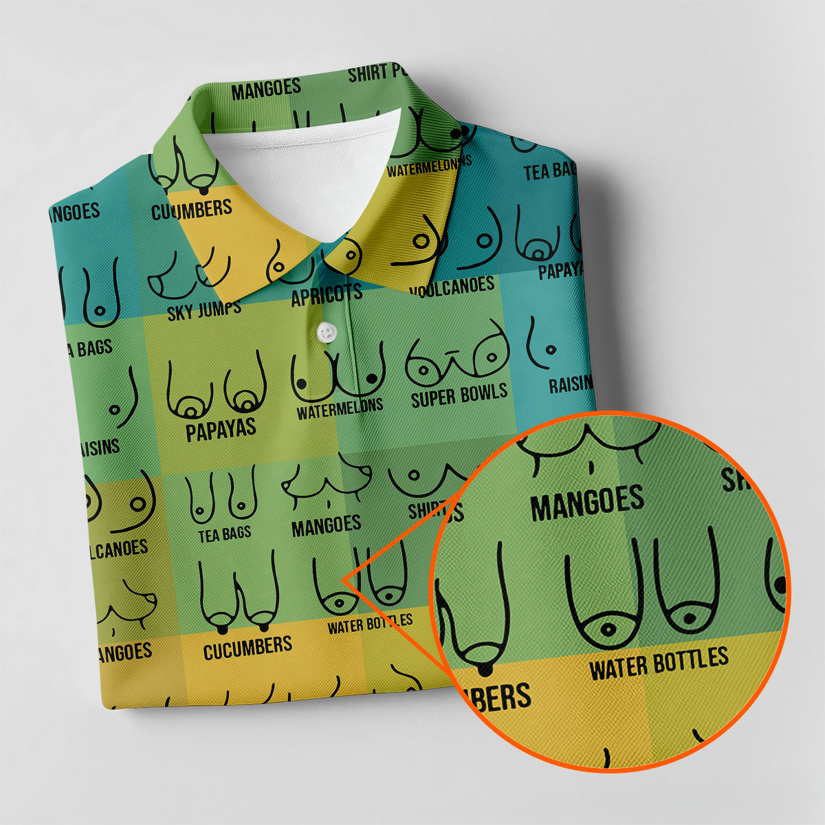 Colorful Fun Women Golf Top, Gifts For Golf Lovers, Golf Gifts For Women, Ladies Golf Shirts