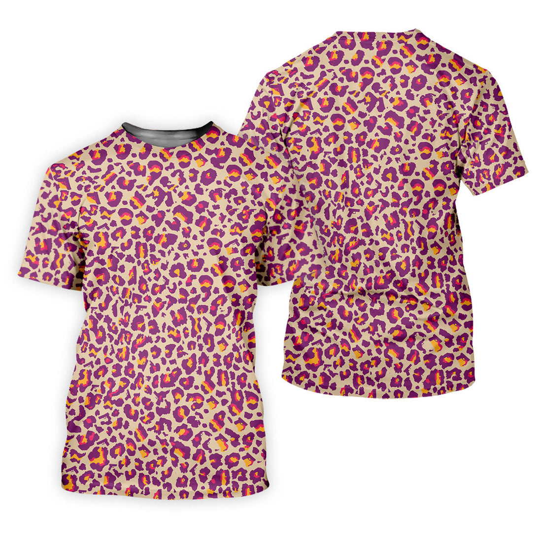 Pink Leopard Women Golf Top, Ladies Golf Shirts, Golf Gifts For Women, Golfing Apparel