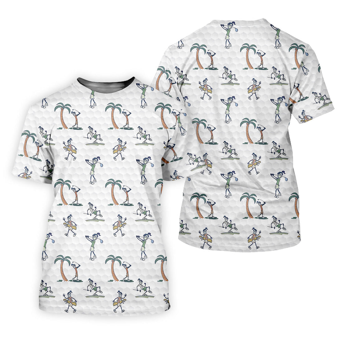 Funny Golfer Gang Golf Shirt Women, Golfer Pose Womens Golf Tops, Cute Golf Outfit, Ladies Golf Shirts