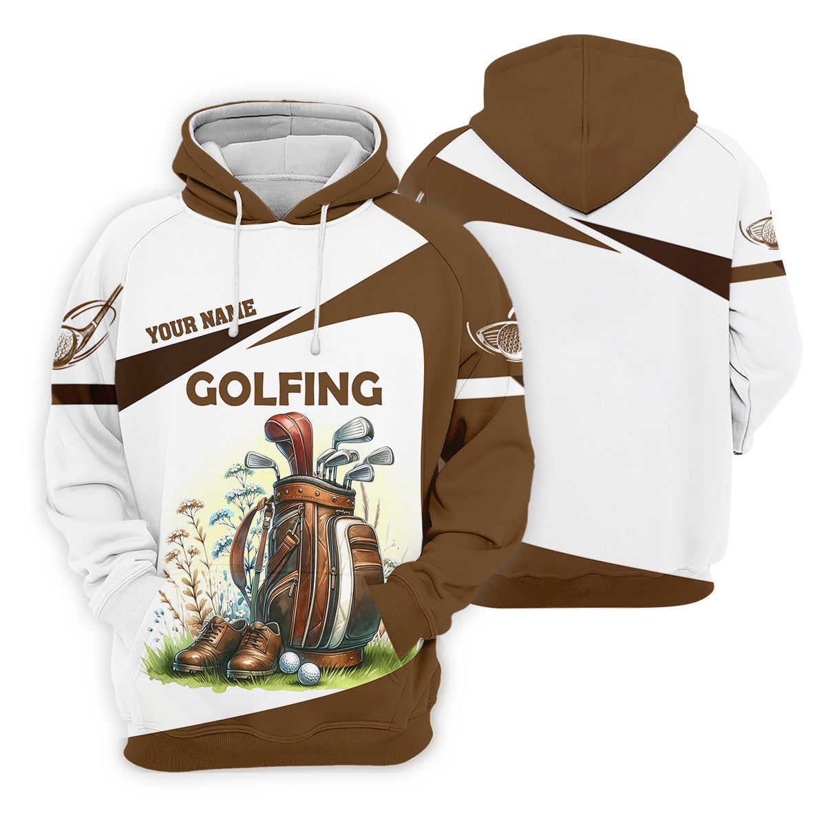 Golfing Fun Womens Golf Shirts, Ladies Sleeveless Tops, Ladies Golf Polos, Cool Golf Gift