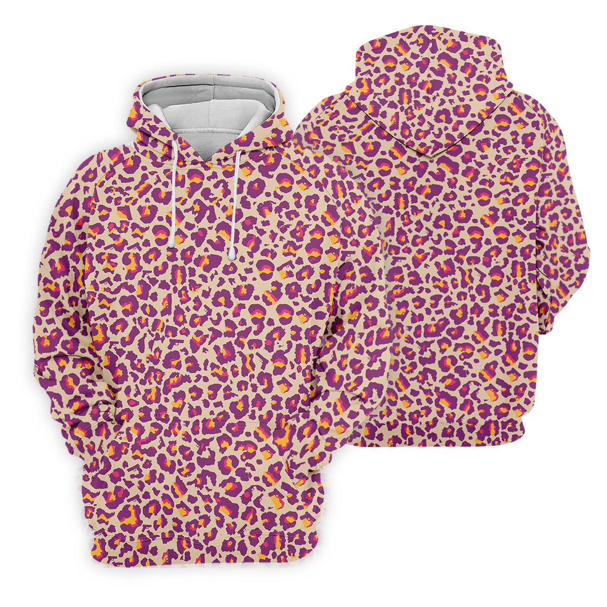 Pink Leopard Women Golf Top, Ladies Golf Shirts, Golf Gifts For Women, Golfing Apparel
