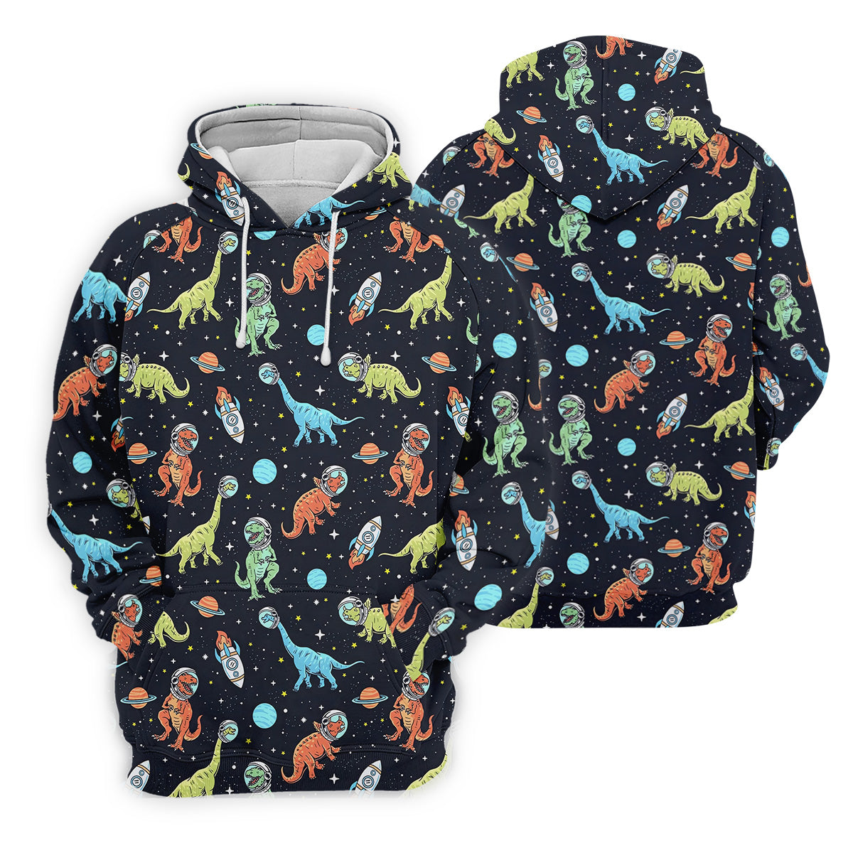 Dinosaur Space Golf Shirt, Women Golf Top, Gifts For Golf Lovers, Golf Gifts For Women, Ladies Golf Shirts