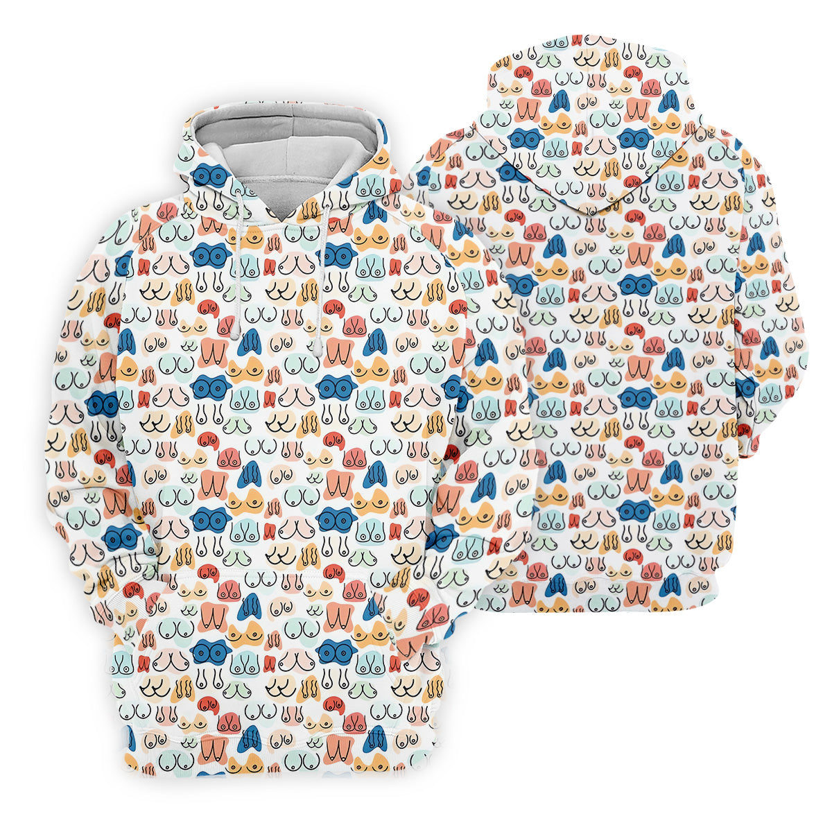 Fun Pattern Colorful Golf Shirt, Funny Golf Shirts Women, Unique Gift For Golfer, Golfing Apparel