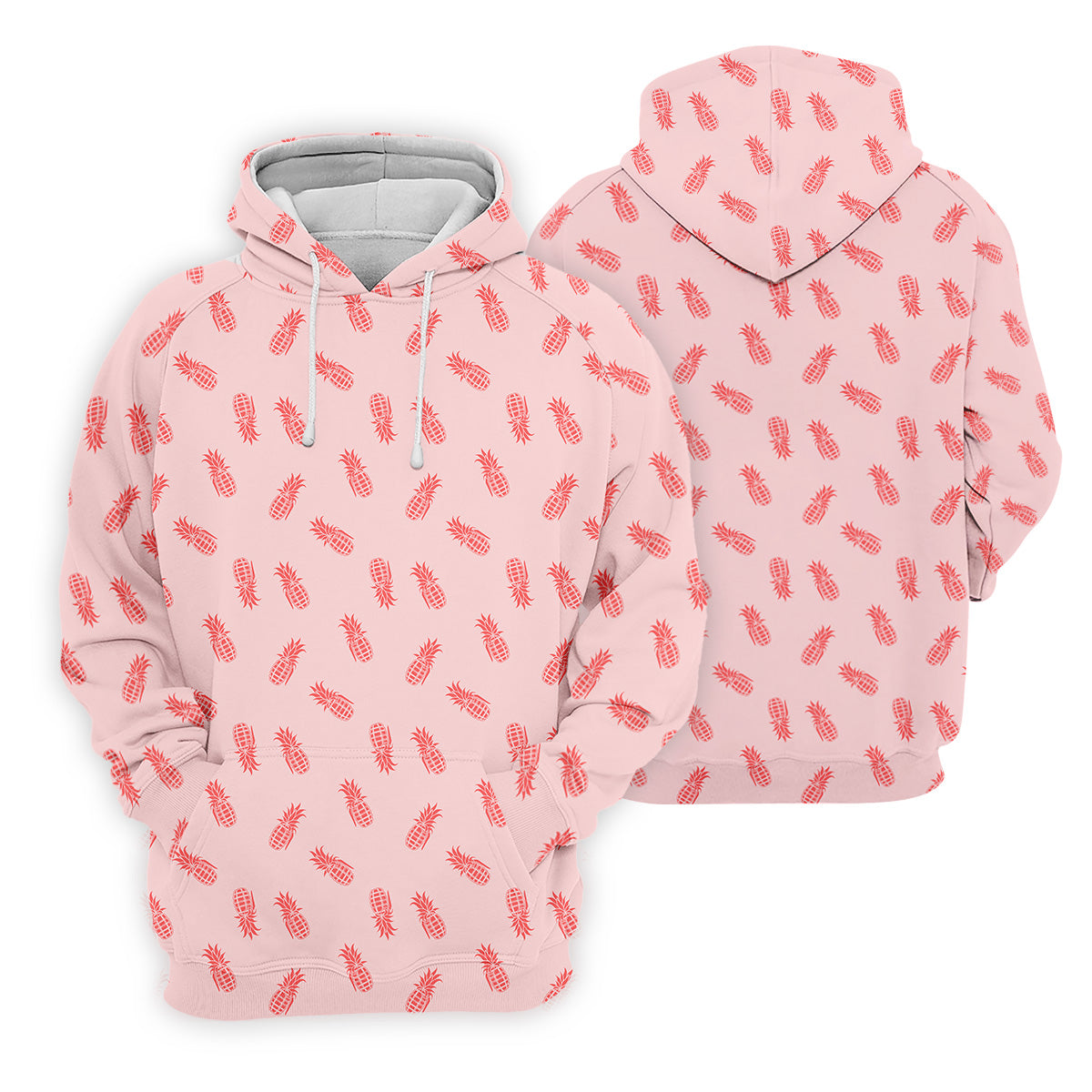 Pineapple Grenade Pink Women Golf Top, Cool Golf Gift, Ladies Golf Shirts, Golfing Apparel