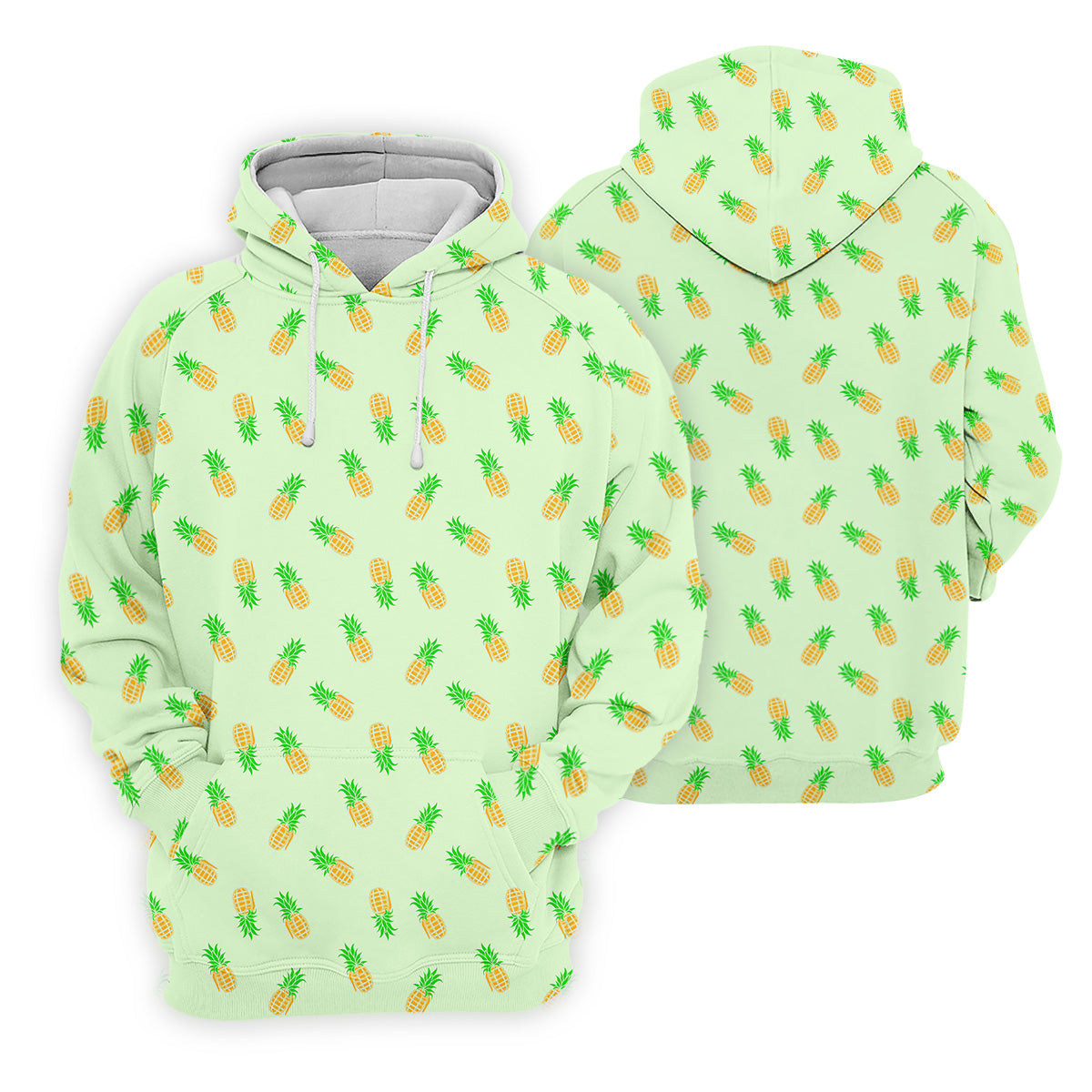 Pineapple Grenade Light Green Women Golf Top, Cool Golf Gift, Ladies Golf Shirts, Golfing Apparel