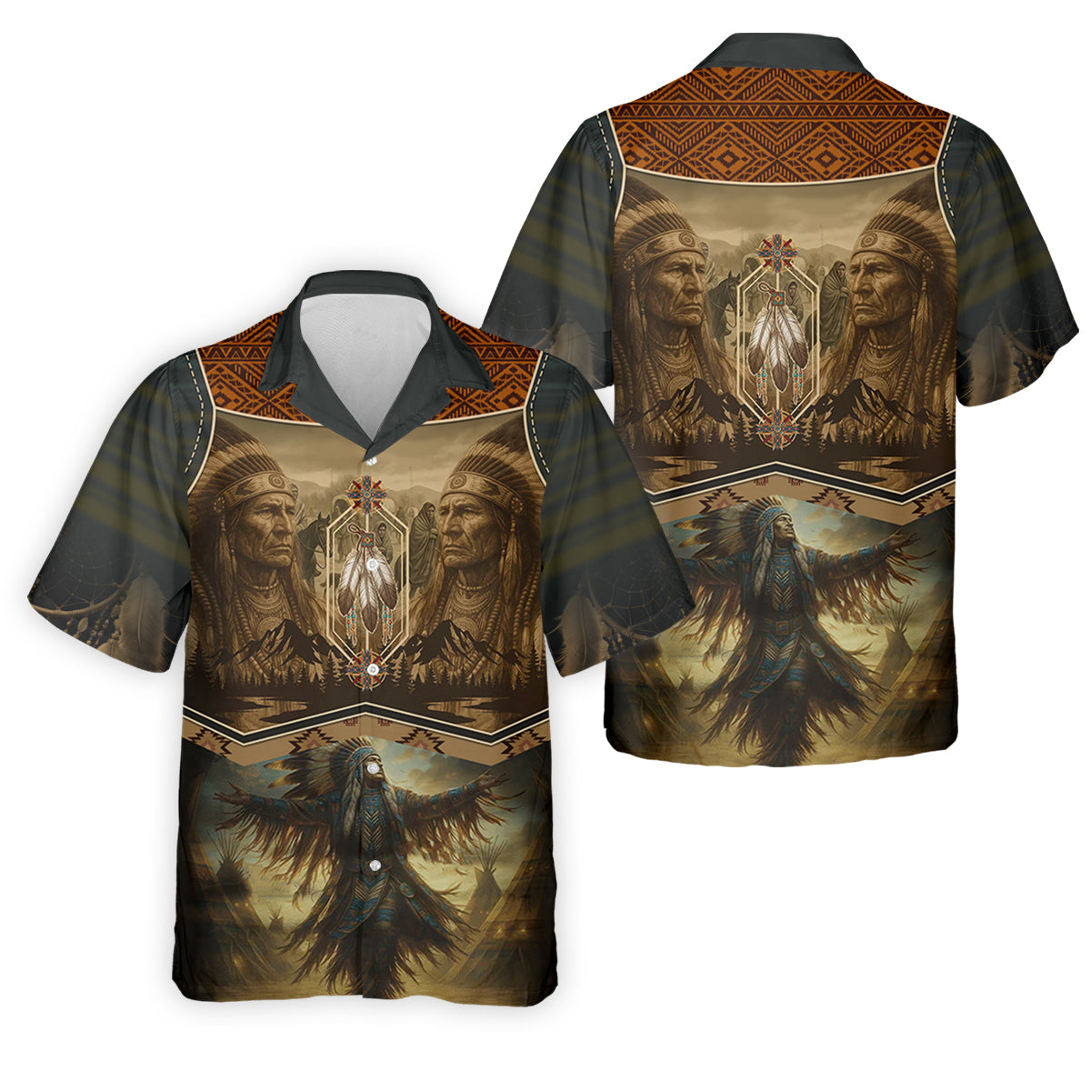Spirit of the Ancestors Women's Golf Tops, Native American Ancestry Ladies Golf Polos, Indigenous Peoples Month