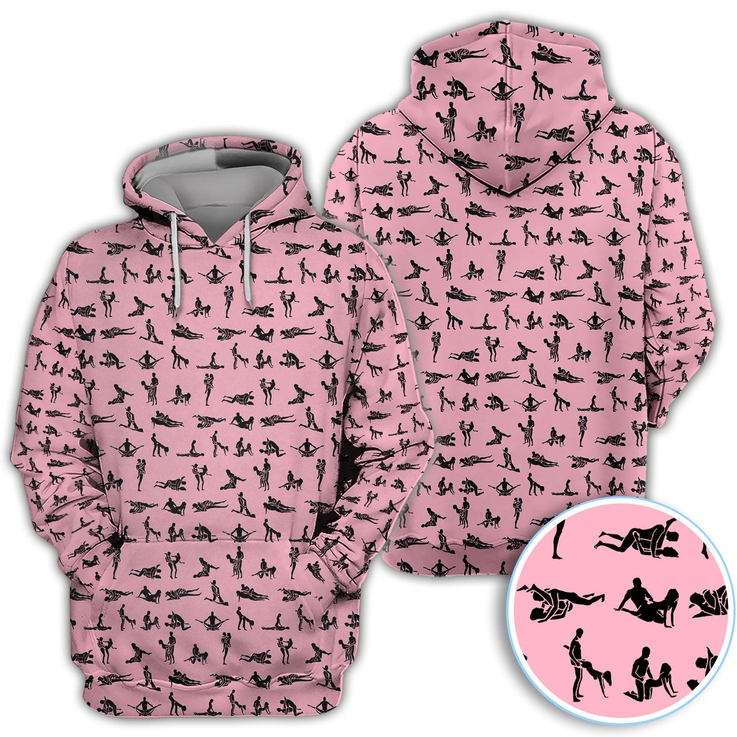 Naughty Couple Golf Polos For Golfer, Sexy Pattern Golf Shirt, Golf Gift For Men