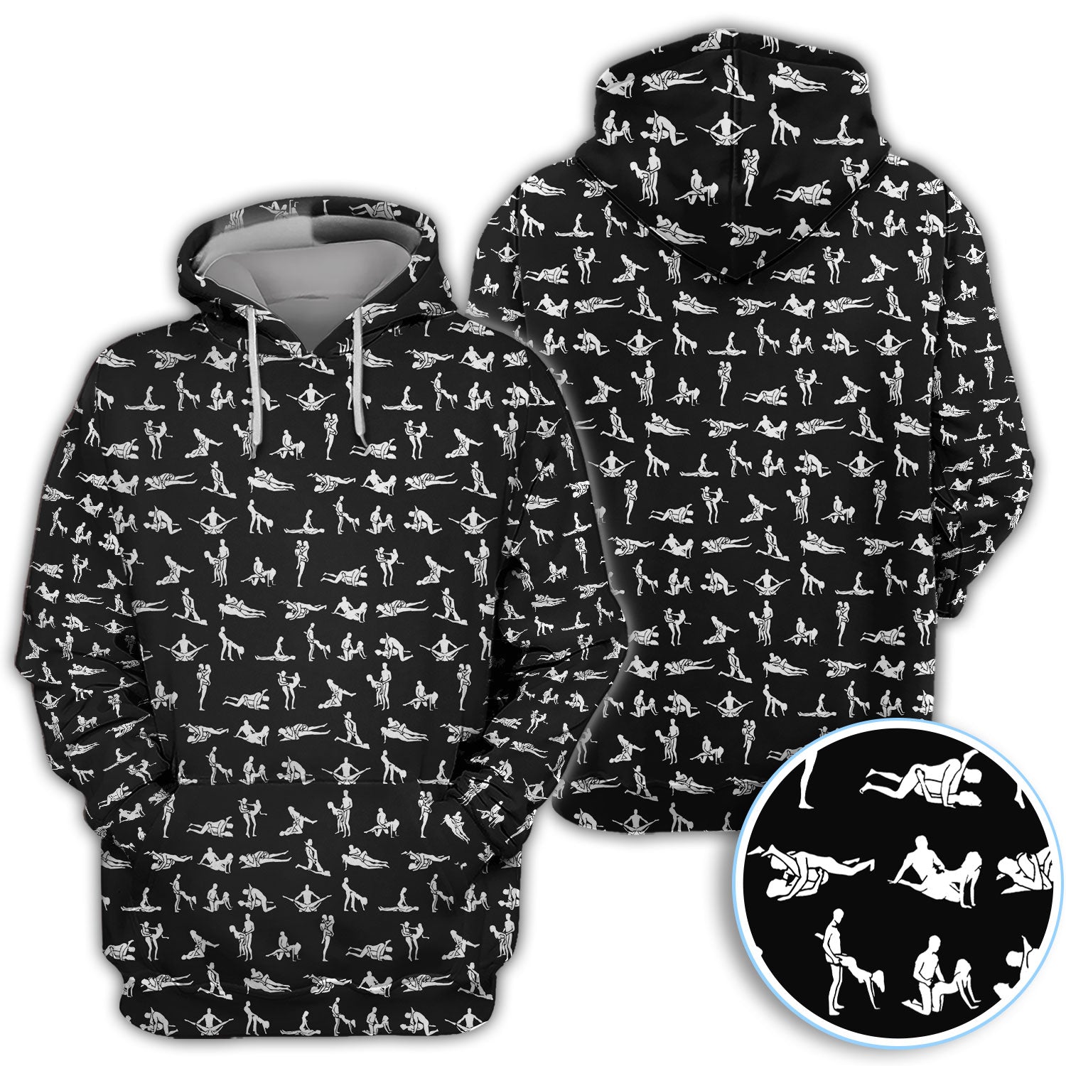 Naughty Couple Golf Polos For Golfer, Sexy Pattern Golf Shirt, Golf Gift For Men