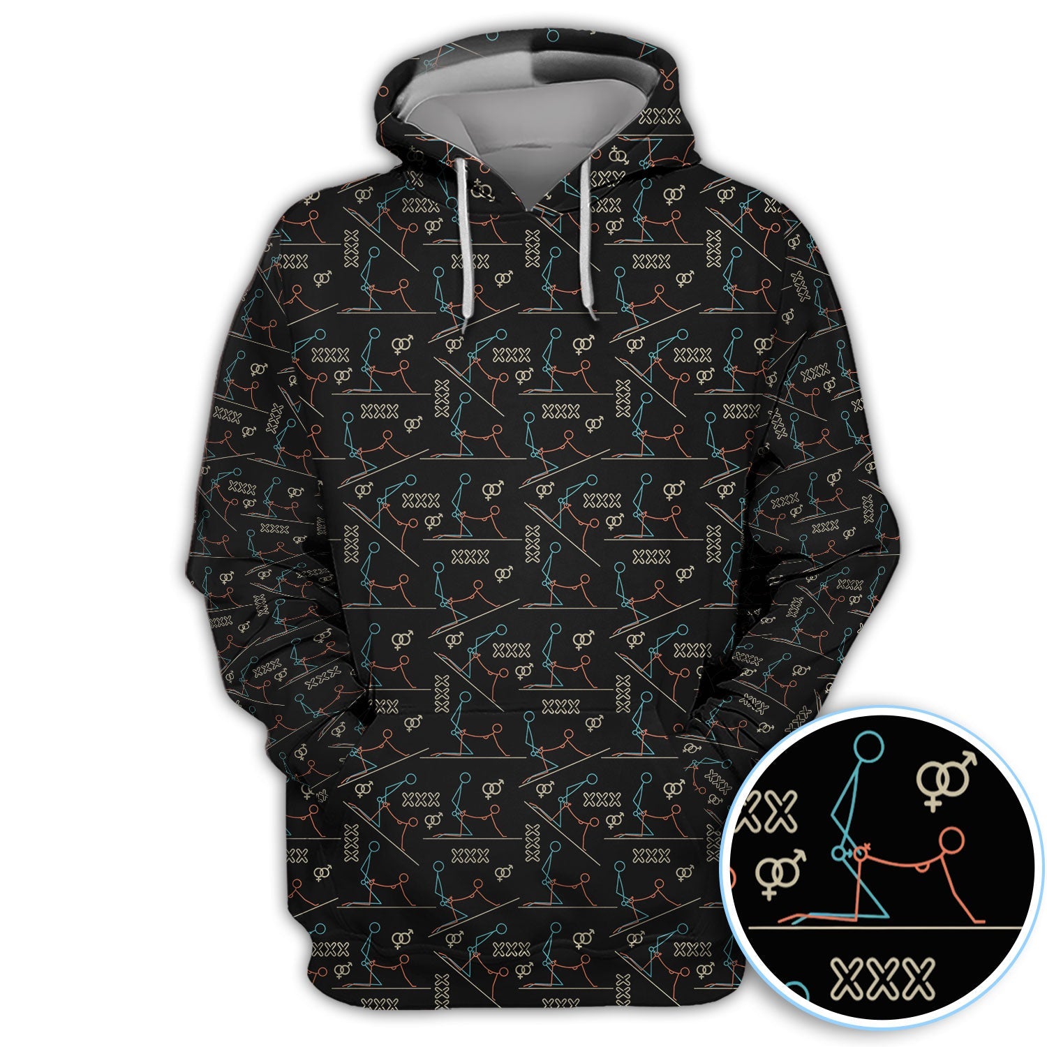 Abstract Line Art Pattern Golf Polos, Sexy Golf Shirt For Golfer, Golf Gift For Men