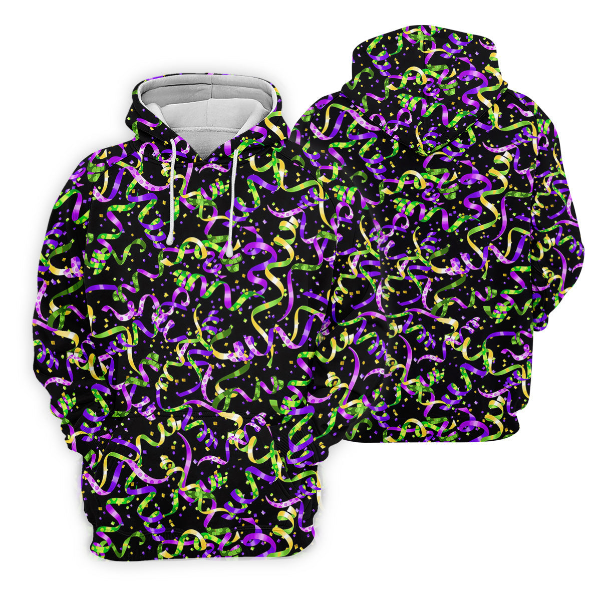 Mardi Gras Carnival Purple Green Gold Women Golf Top, Festive Ladies Golf Tops, Ladies Golf Shirts