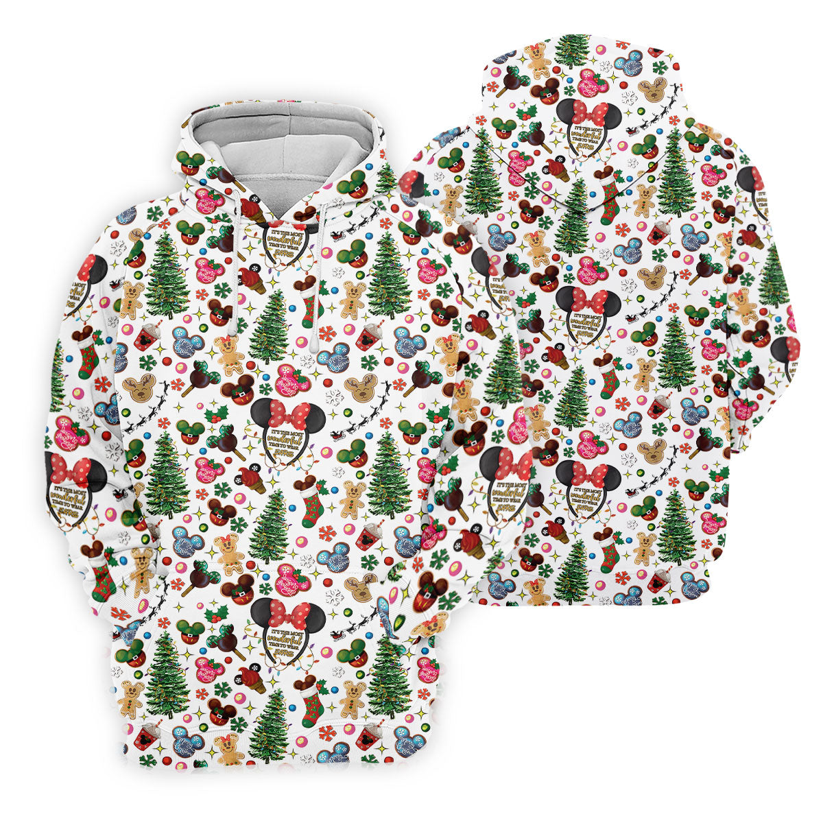 Christmas Cute Pattern Women Golf Top, Cartoon Print Ladies Golf Polos, Christmas Golf Shirt, Golfing Apparel