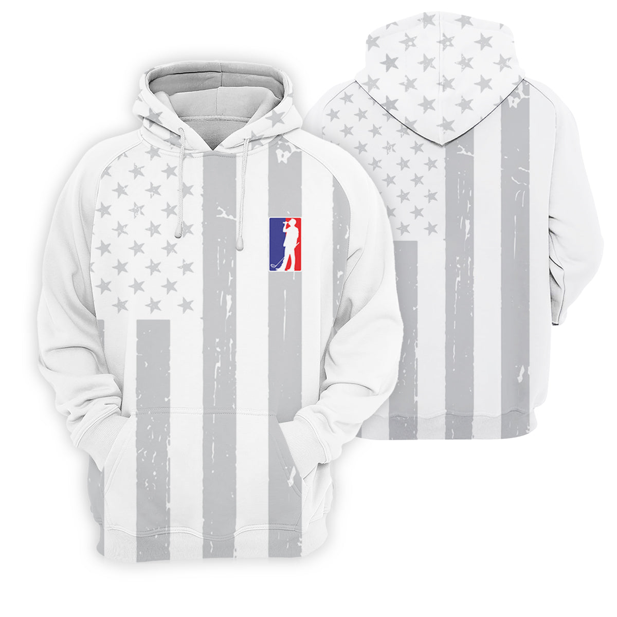 The Game Of Golf American Flag Patriot Women's Golf Shirts, Women's Golf Tops, Ladies Golf Shirt