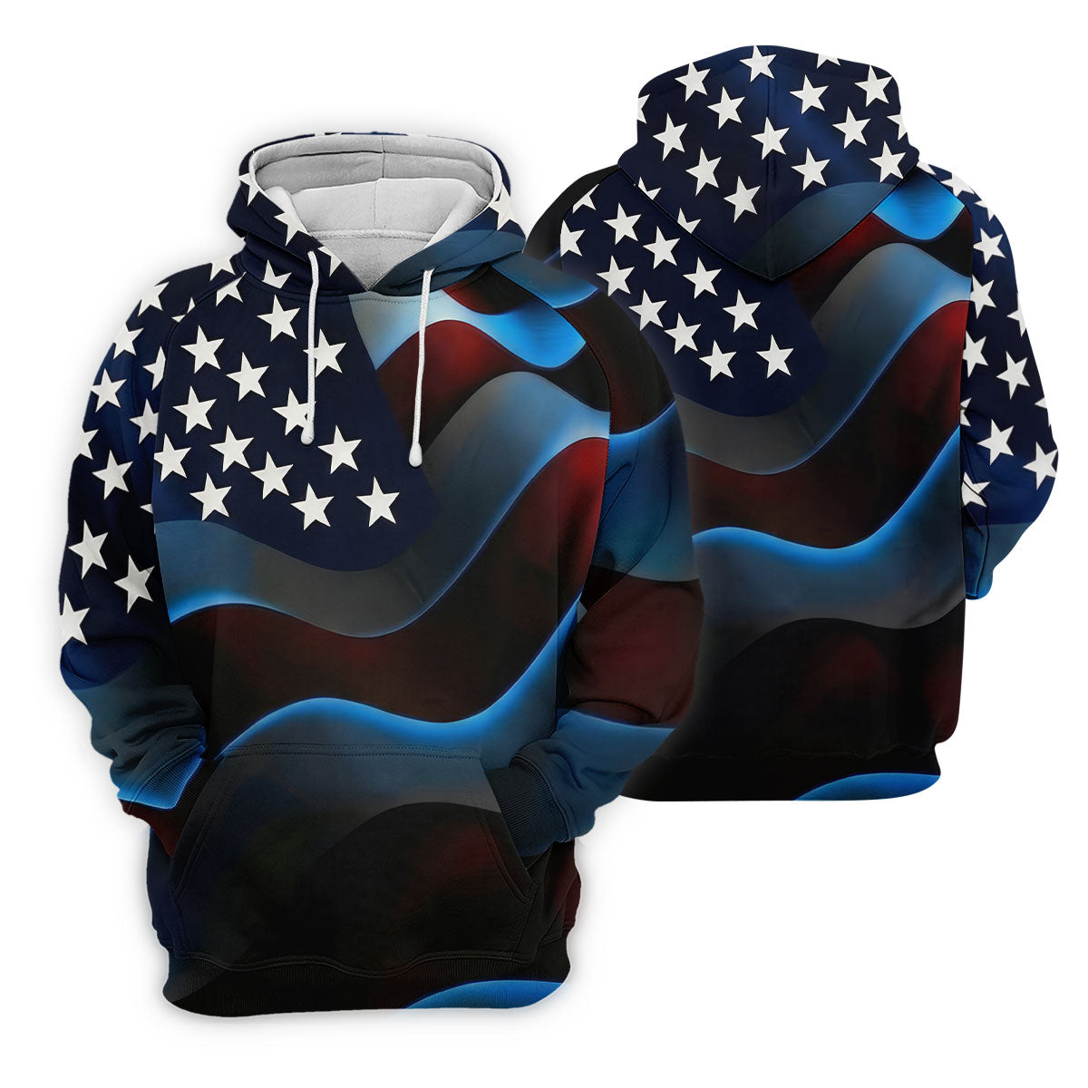 Patriotic American Flag 250th Anniversary Women's Golf Tops, Ladies Golf Shirts, Women's Polo Shirt