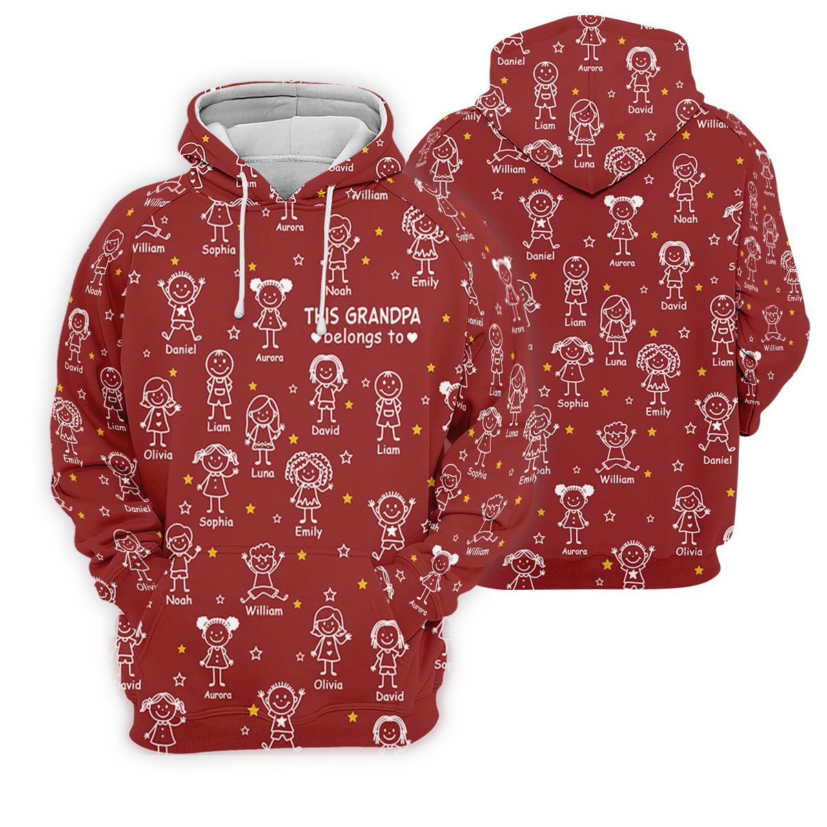 This Grandpa Dad Belongs To Kids Pet Red Golf Shirt, Ladies Golf Tops, Women Golf Top, Golfing Apparel