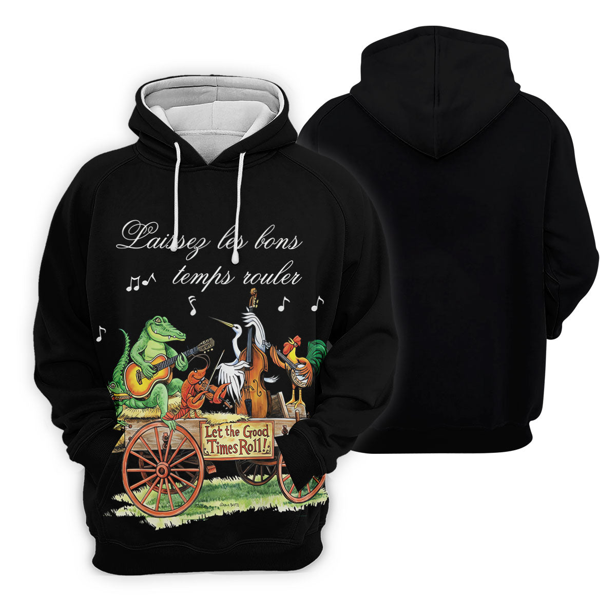Let The Good Times Roll Animals Band Mardi Gras Celebrations Women's Golf Tops, Ladies Golf Polos